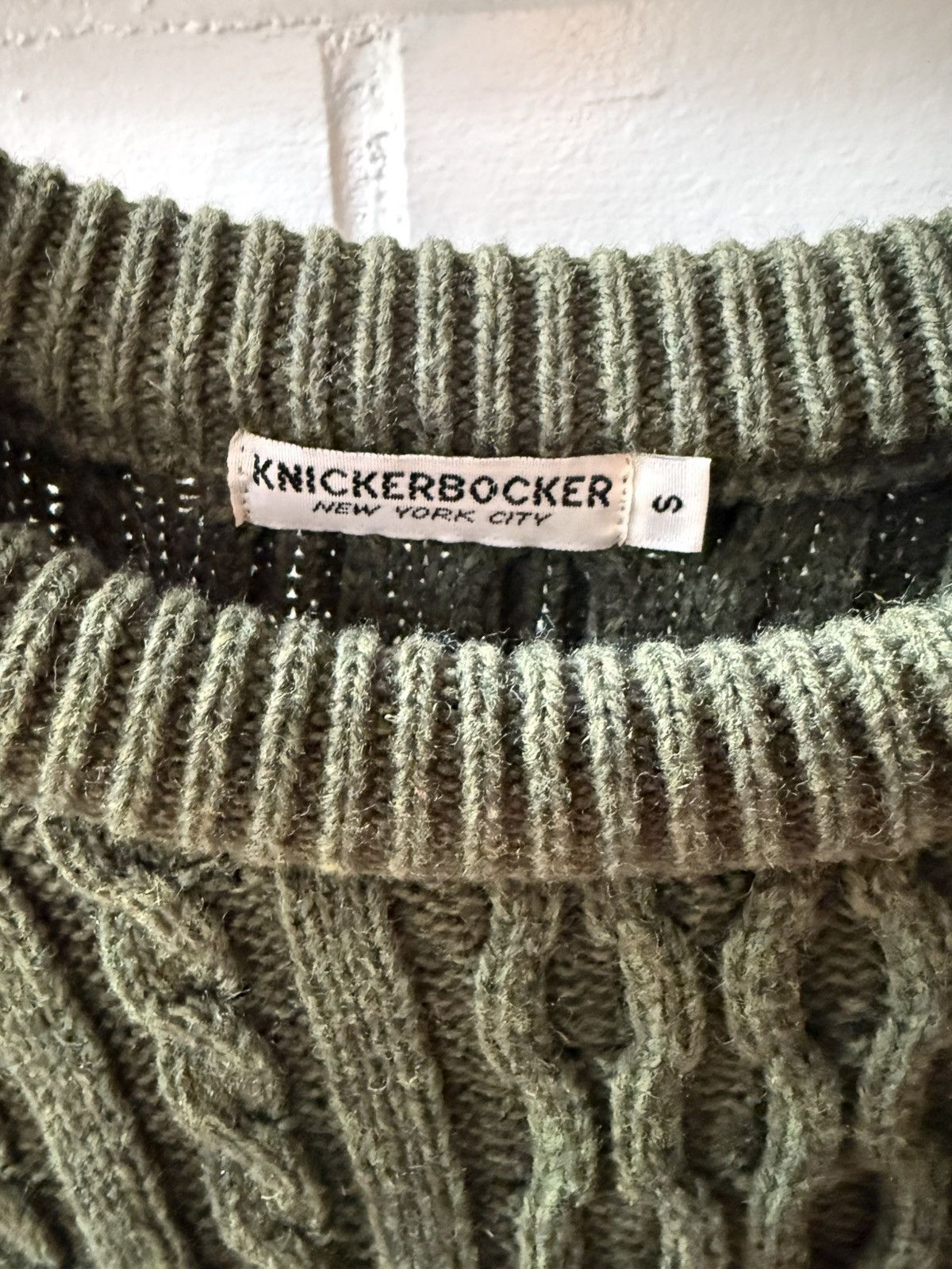 Knickerbocker Mfg Co Knickerbocker Cable-knit Sweater Size US M / EU 48-50 / 2 - 3 Thumbnail