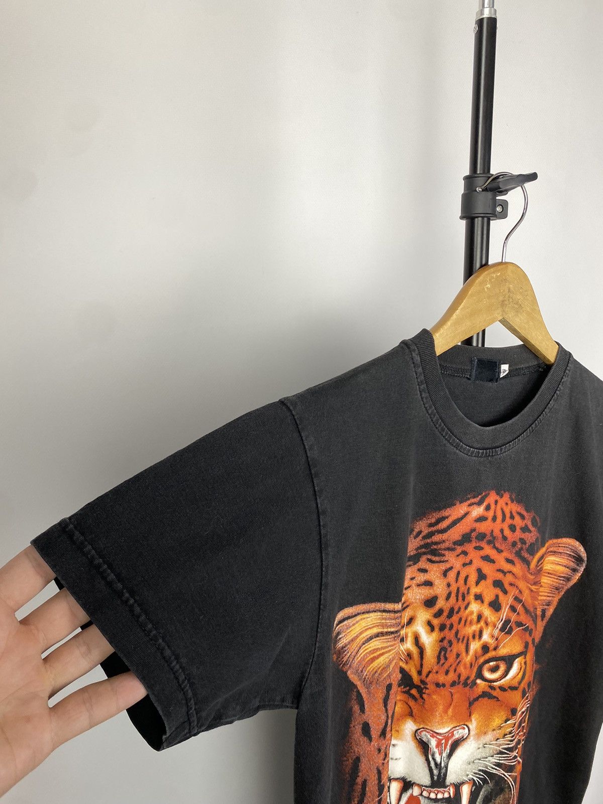 Habitat × Vintage Vintage 90s Tiger Double side Habitat t shirt Size US S / EU 44-46 / 1 - 5 Thumbnail