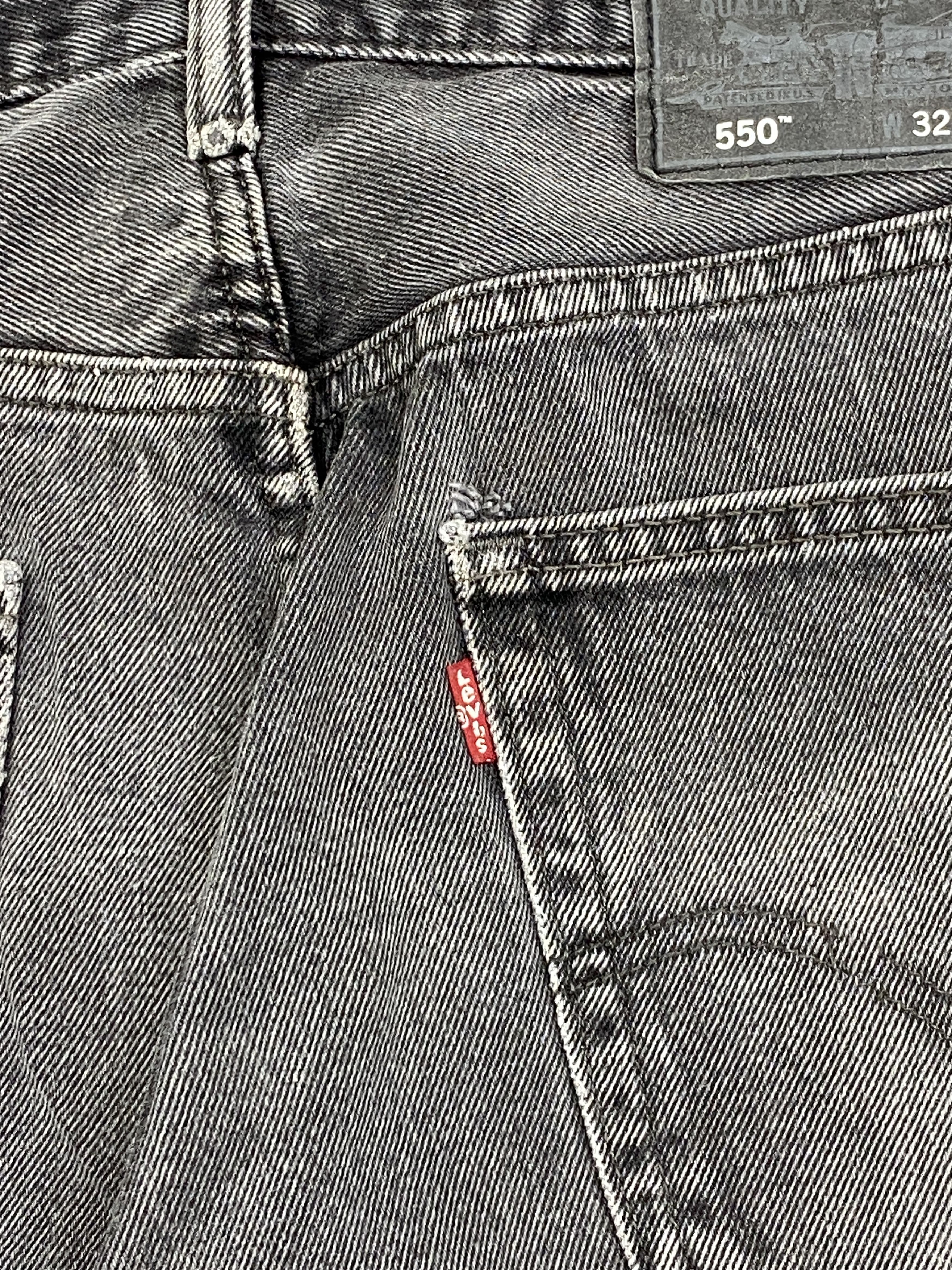 Levi's Vintage Levis 505 Faded Black Jeans DJ0051 Size US 32 / EU 48 - 5 Thumbnail