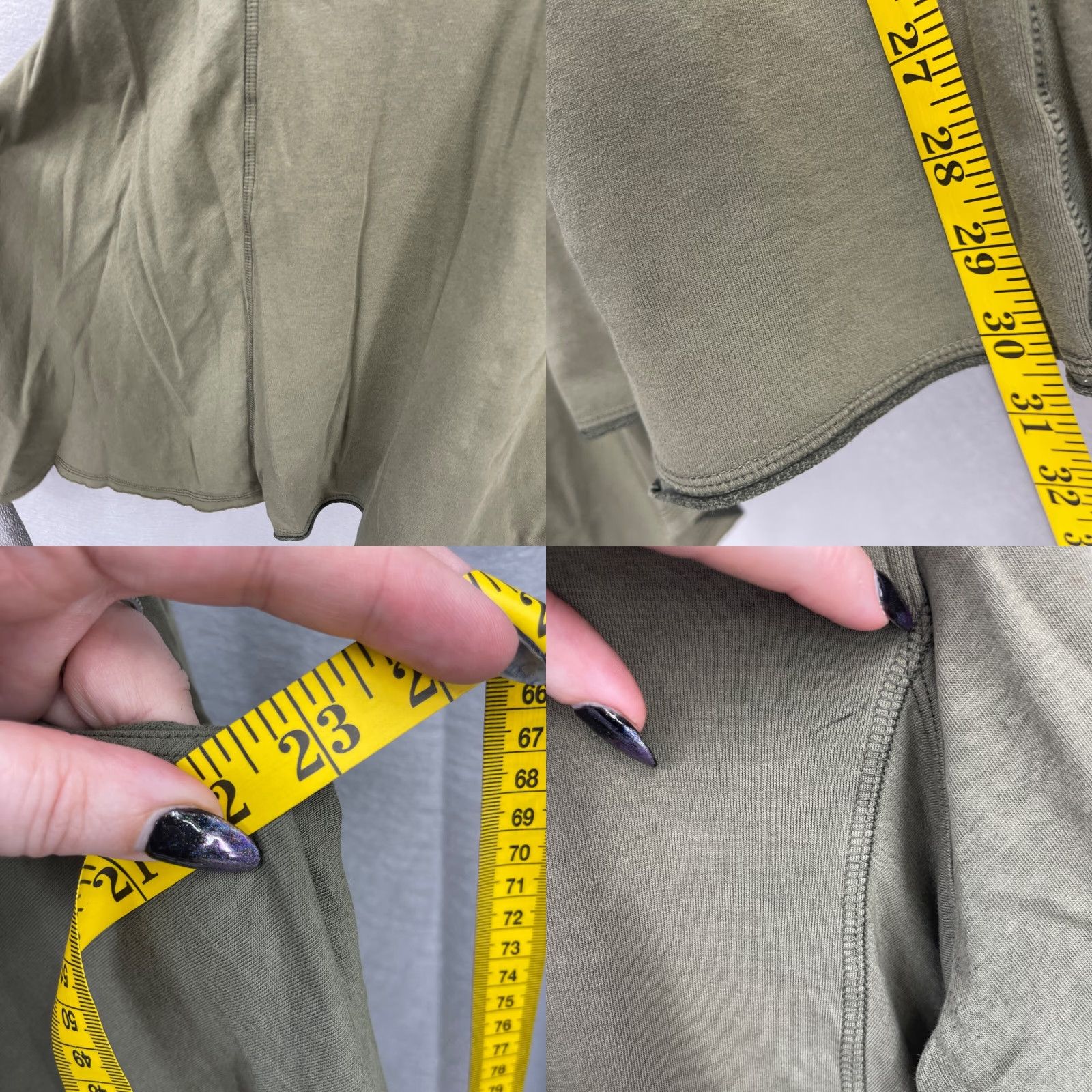 Hard Tail Hard Tail Forever Asymmetric Full Zip Sweater Womens S Grunge Sweatshirt Boho Size S / US 4 / IT 40 - 10 Thumbnail