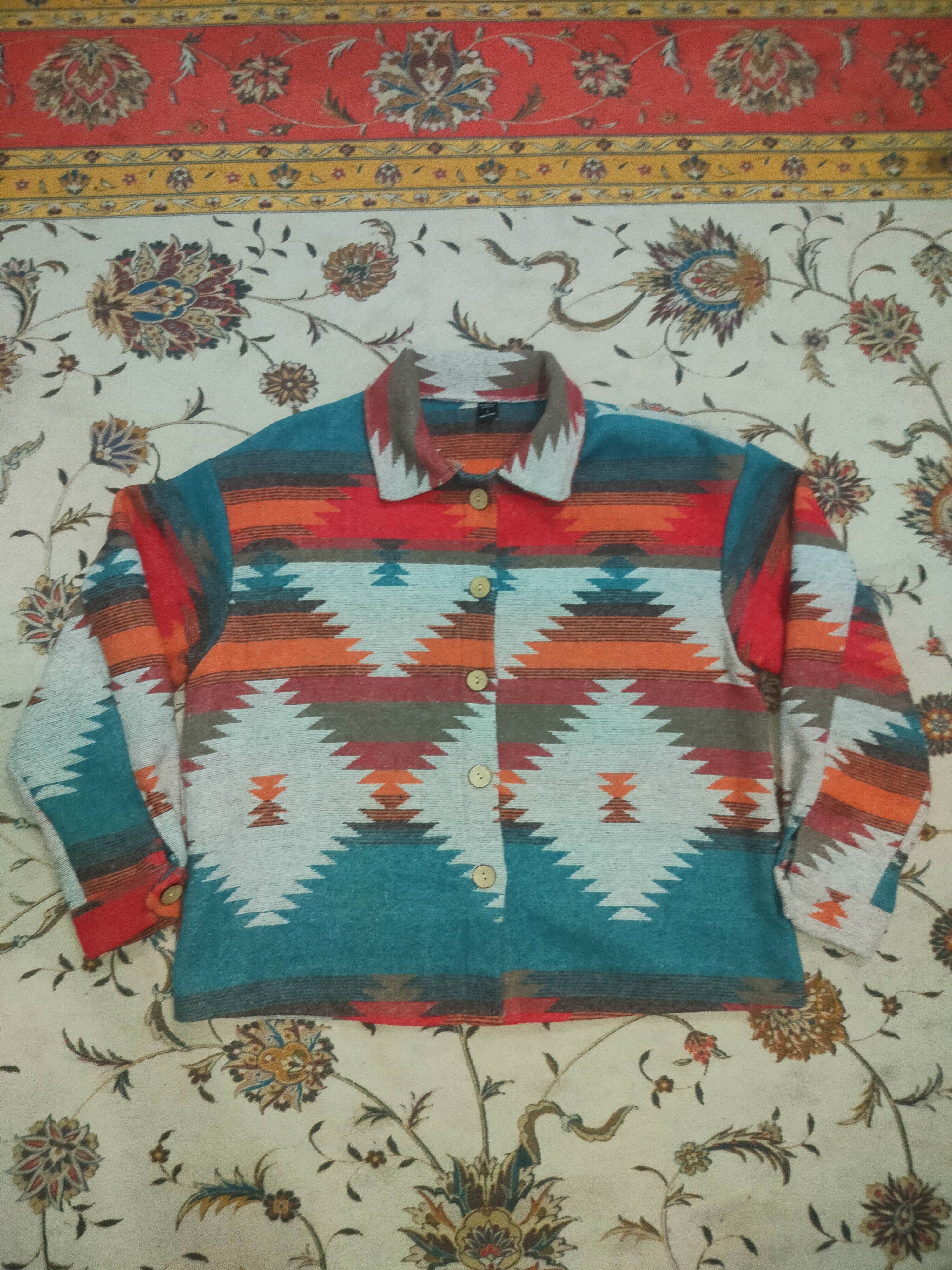 Other EMERY ROSE NAVAJO BUTTON UP JACKET Size US L / EU 52-54 / 3 - 1 Thumbnail