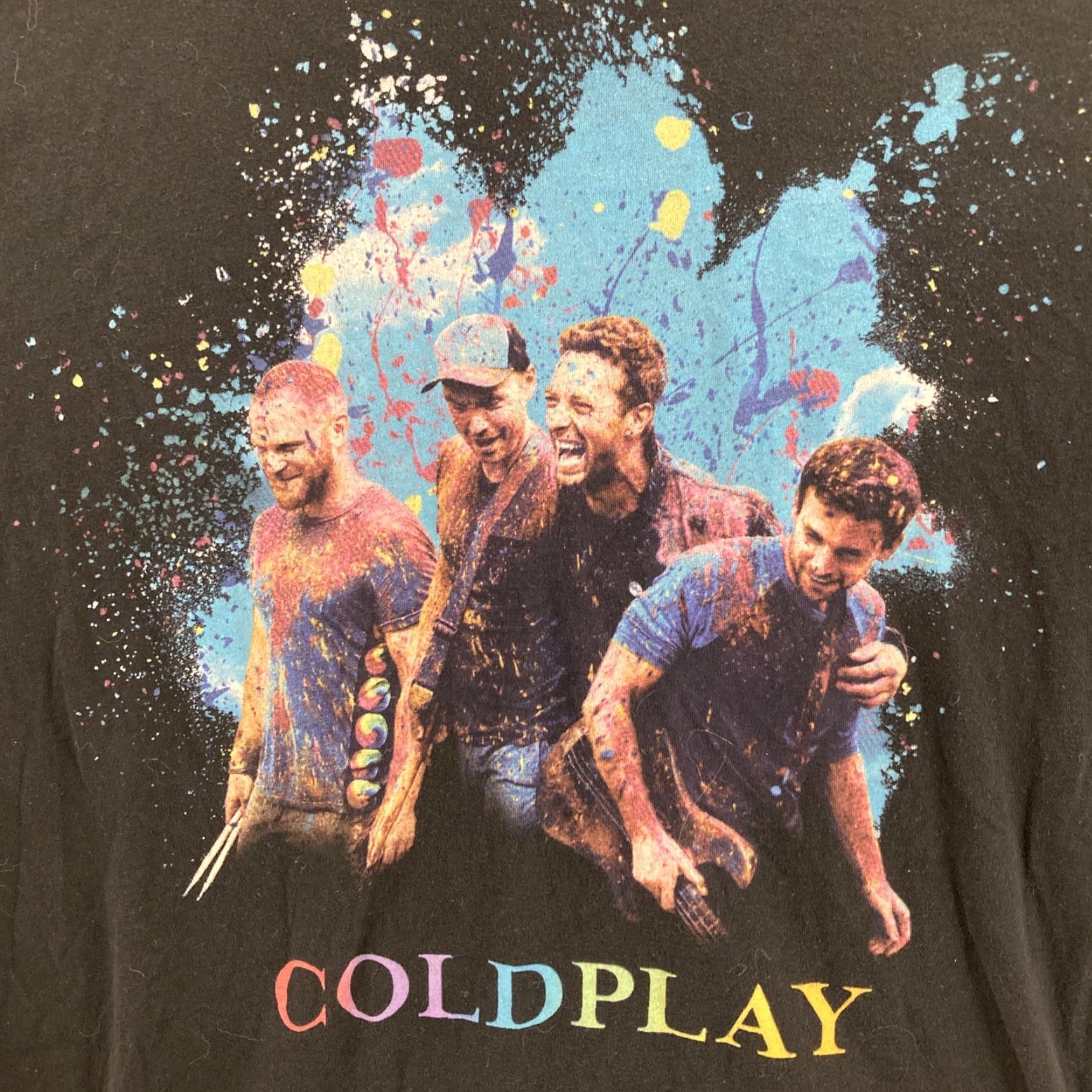 Vintage Coldplay Shirt Adult Large Head Full of Dreams 2017 Size US L / EU 52-54 / 3 - 5 Thumbnail