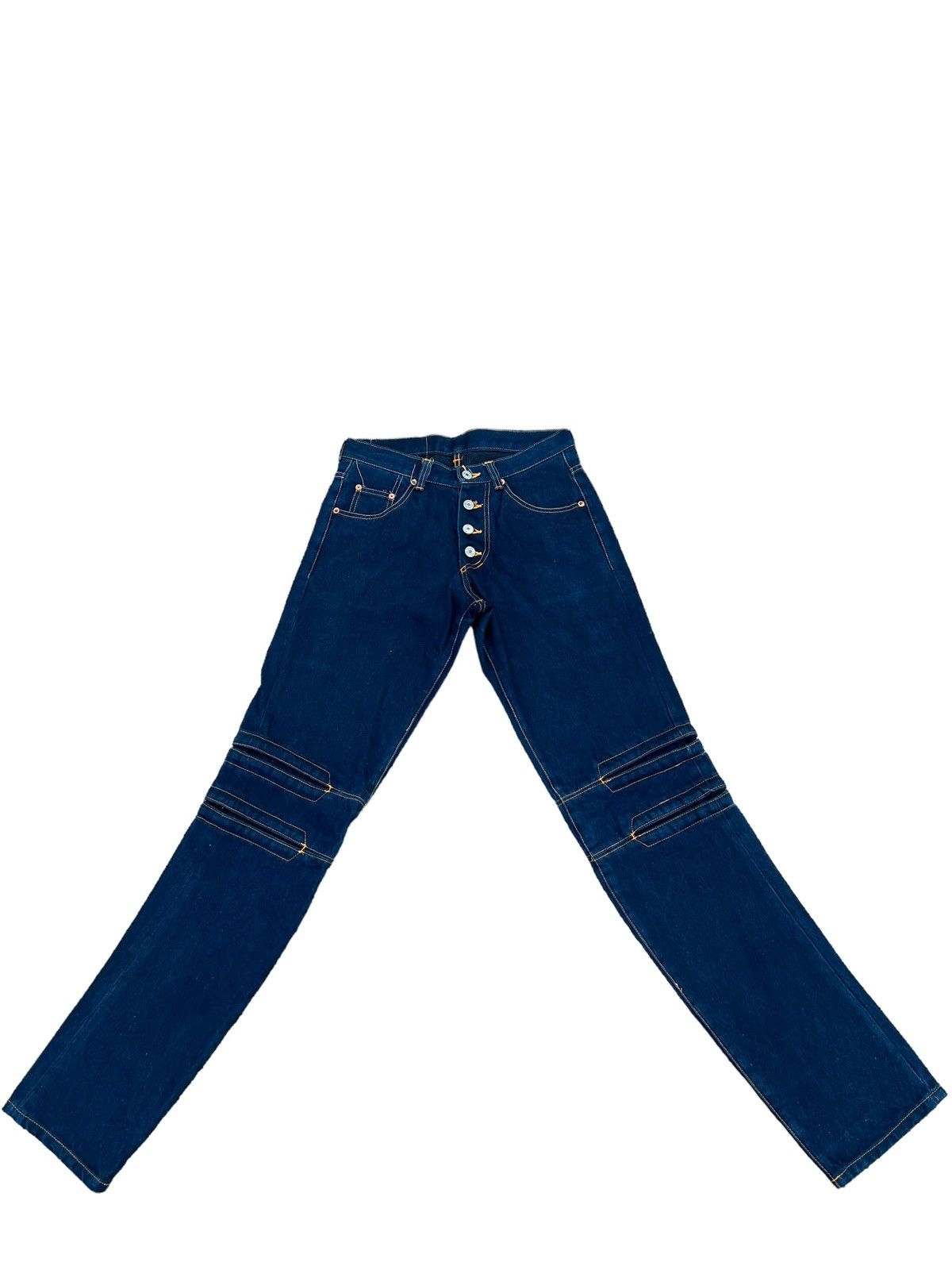 Vintage RARE!!! Vintage AIZE Japan Denim Jeans Size US 29 - 1 Thumbnail
