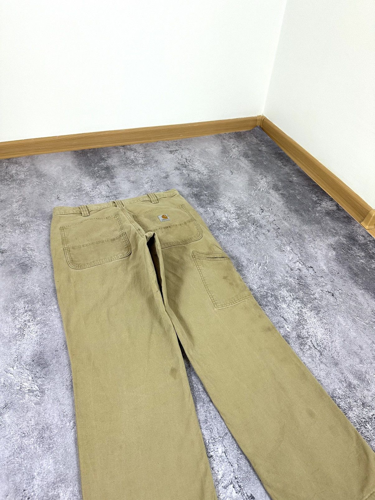 Carhartt Vintage Carhartt Distressed Faded Carpenter Baggy Work Pants Size US 32 / EU 48 - 5 Thumbnail