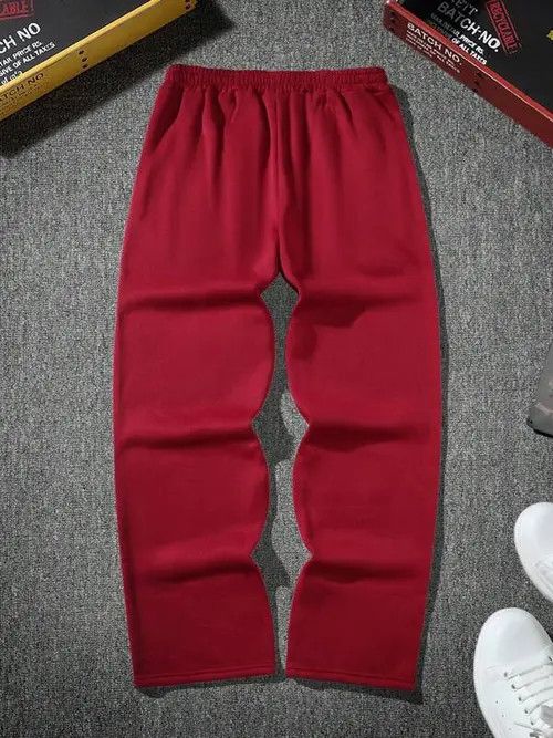 Designer Red Graffiti Baggy sweatpants Goth Opium Size US 32 / EU 48 - 2 Thumbnail