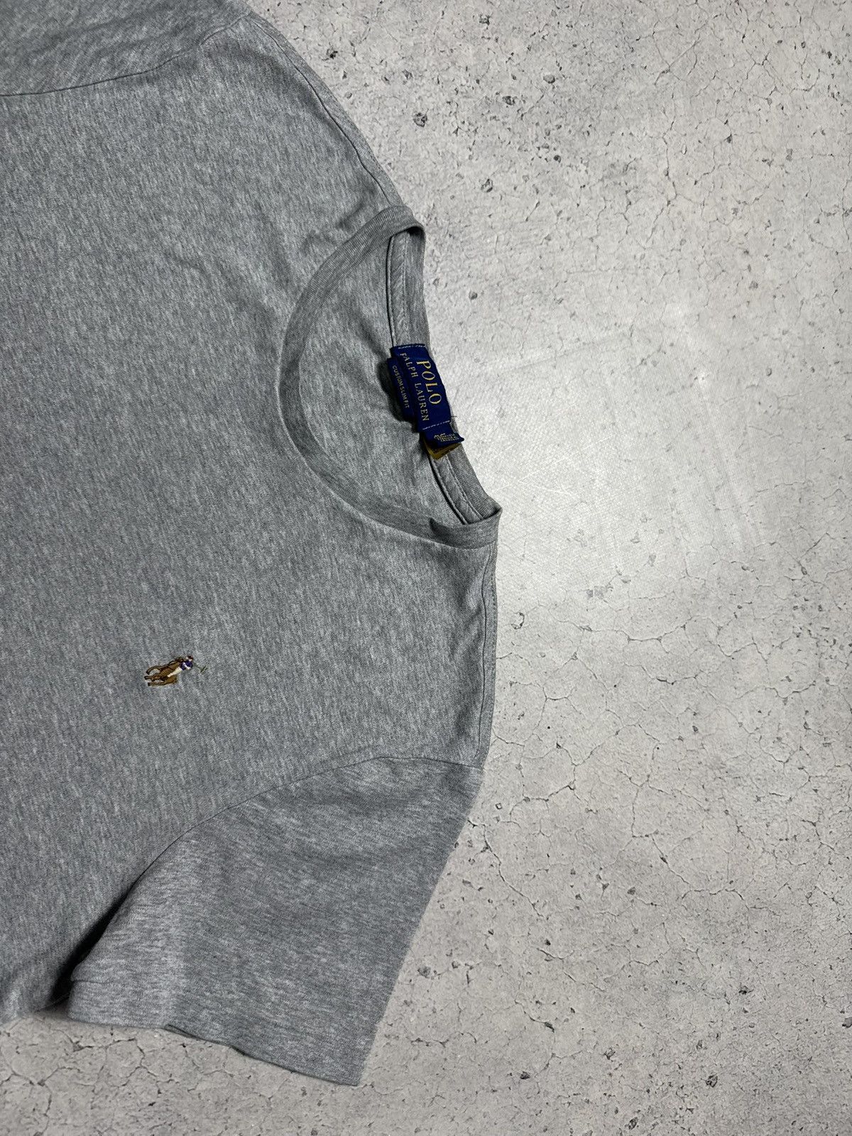 Polo Ralph Lauren Polo Ralph Lauren Gray Shirt PRL Vintage Size US M / EU 48-50 / 2 - 4 Thumbnail
