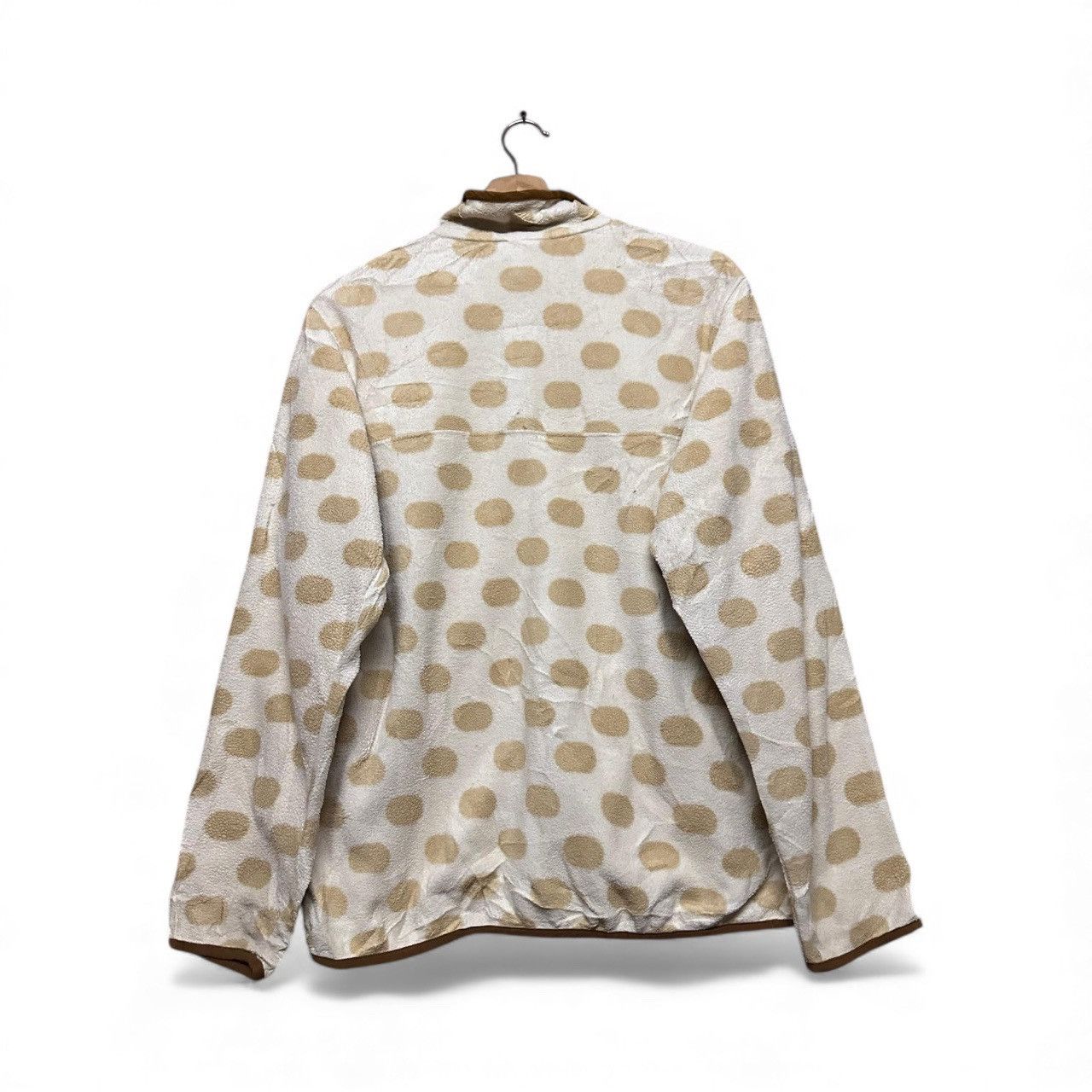 Patagonia Vtg🔥Patagonia Synchilla Polka Dot T-Snap Pullover Fleece Size M / US 6-8 / IT 42-44 - 3 Thumbnail