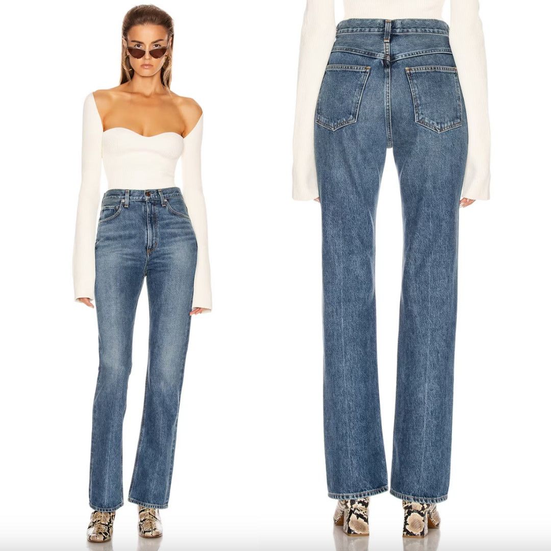 Agolde AGOLDE | Vintage Flare High-Rise Jeans Medium Wash 26 Size 26" / US 2 / IT 38 - 1 Thumbnail
