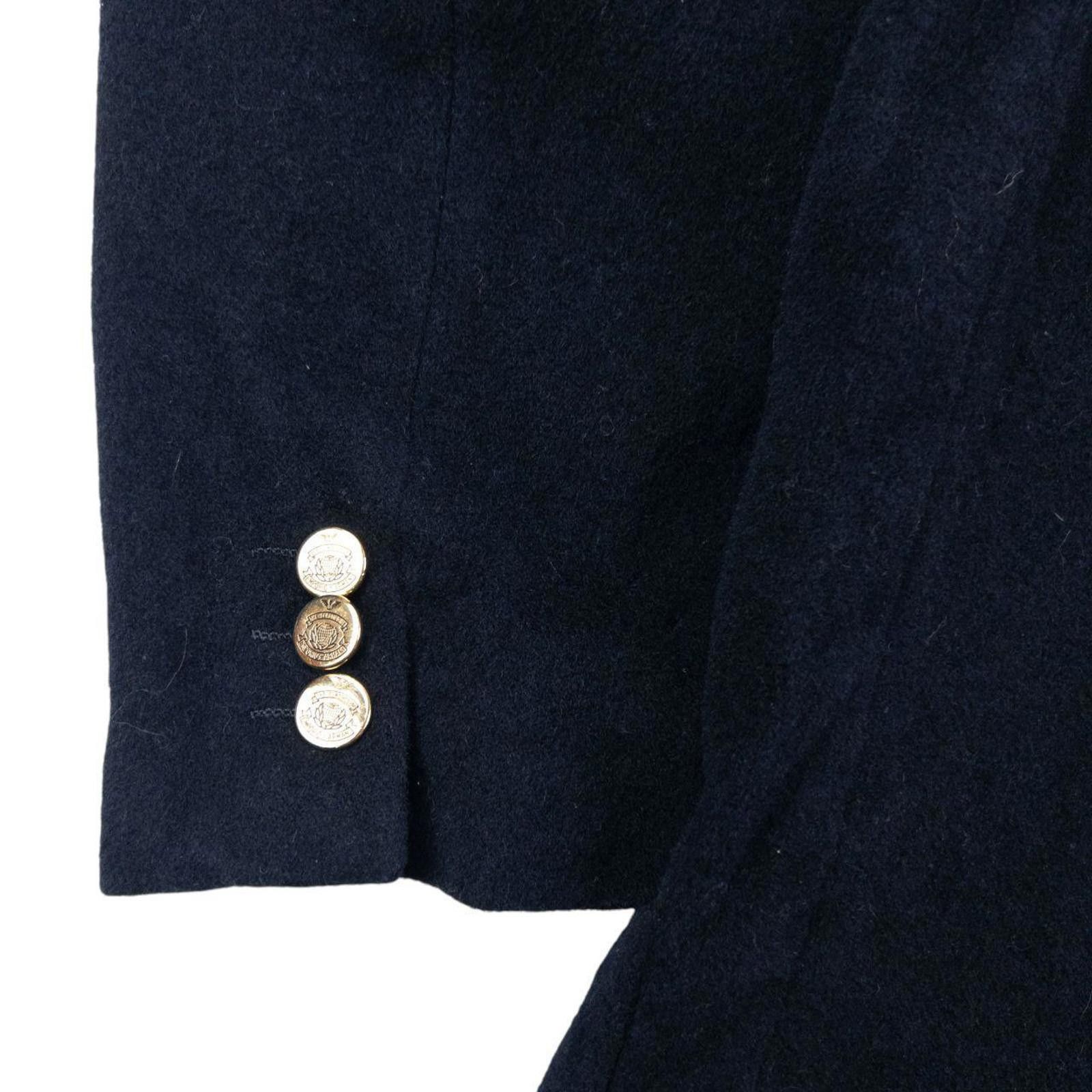 Emporio Armani Vintage 80s Emporio Armani Button Up Wool Blazer Jacket M Size US M / EU 48-50 / 2 - 6 Thumbnail