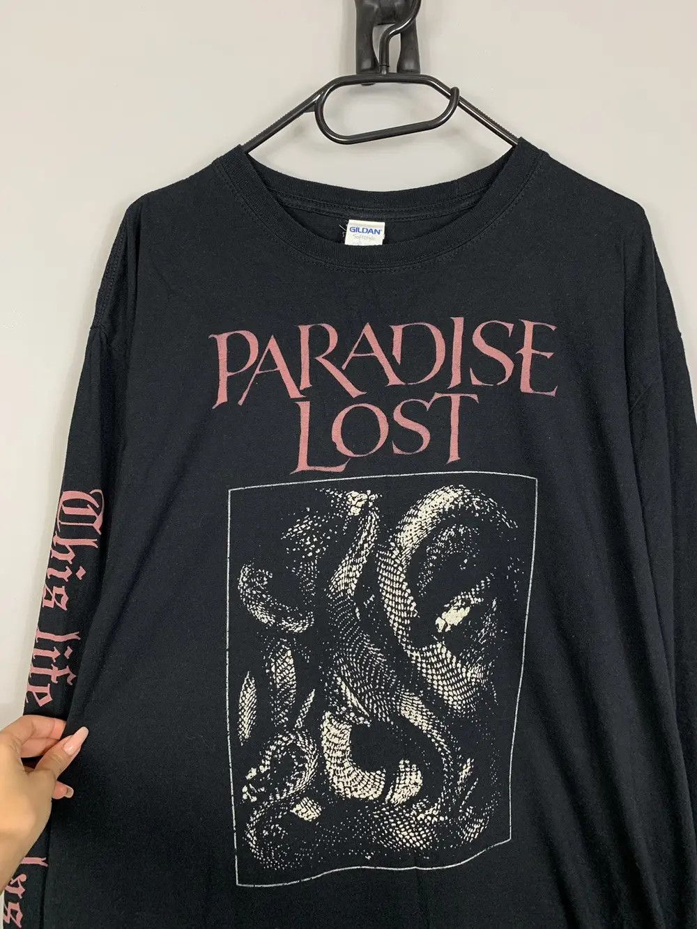 Band Tees Vintage Paradise Lost Longsleeve TShirt Band Tee Gildan 00s Size US XL / EU 56 / 4 - 3 Thumbnail
