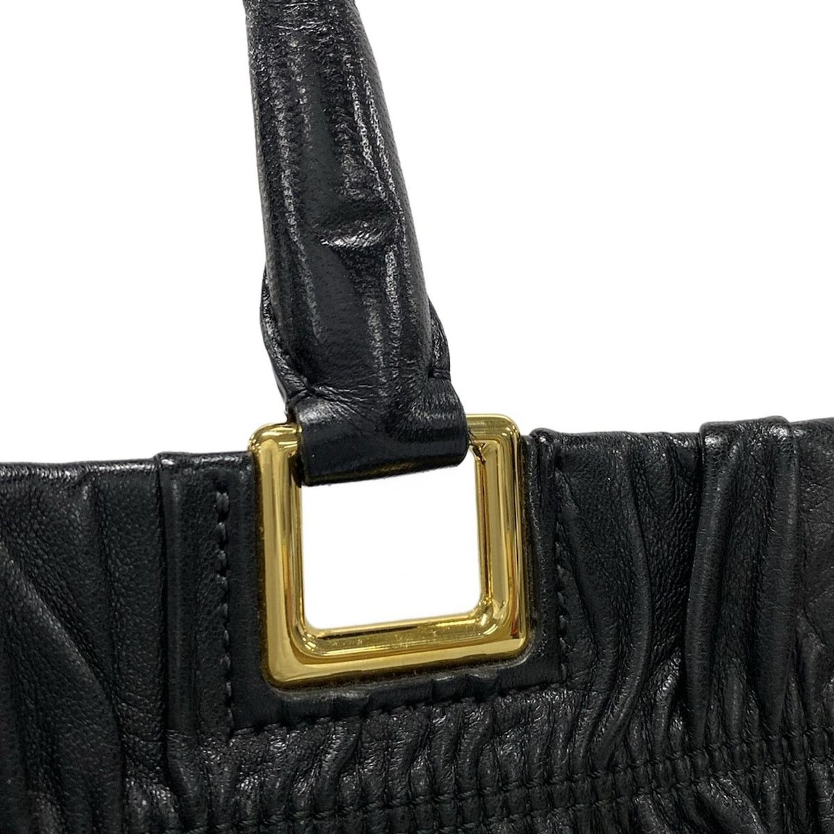 Prada PRADA Gathered Bag Tote Bag BN2076 Size ONE SIZE - 16 Thumbnail