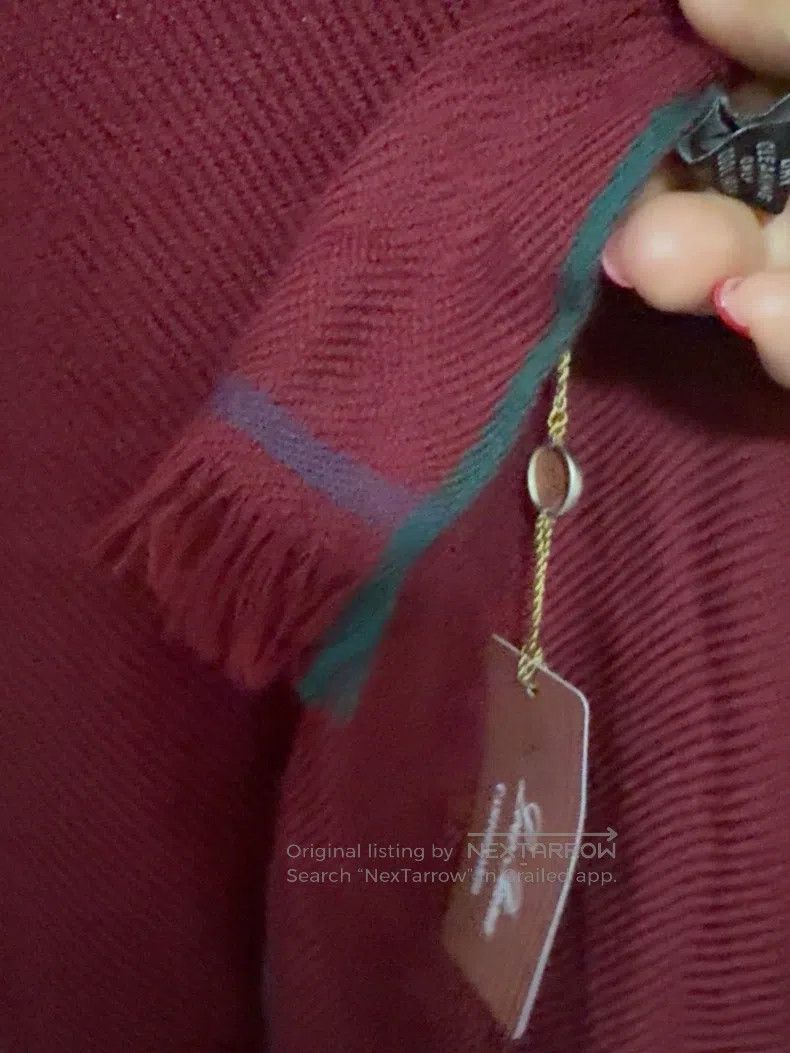 Loro Piana LORO PIANA Deep red scarf, ultra-soft Size ONE SIZE - 6 Thumbnail