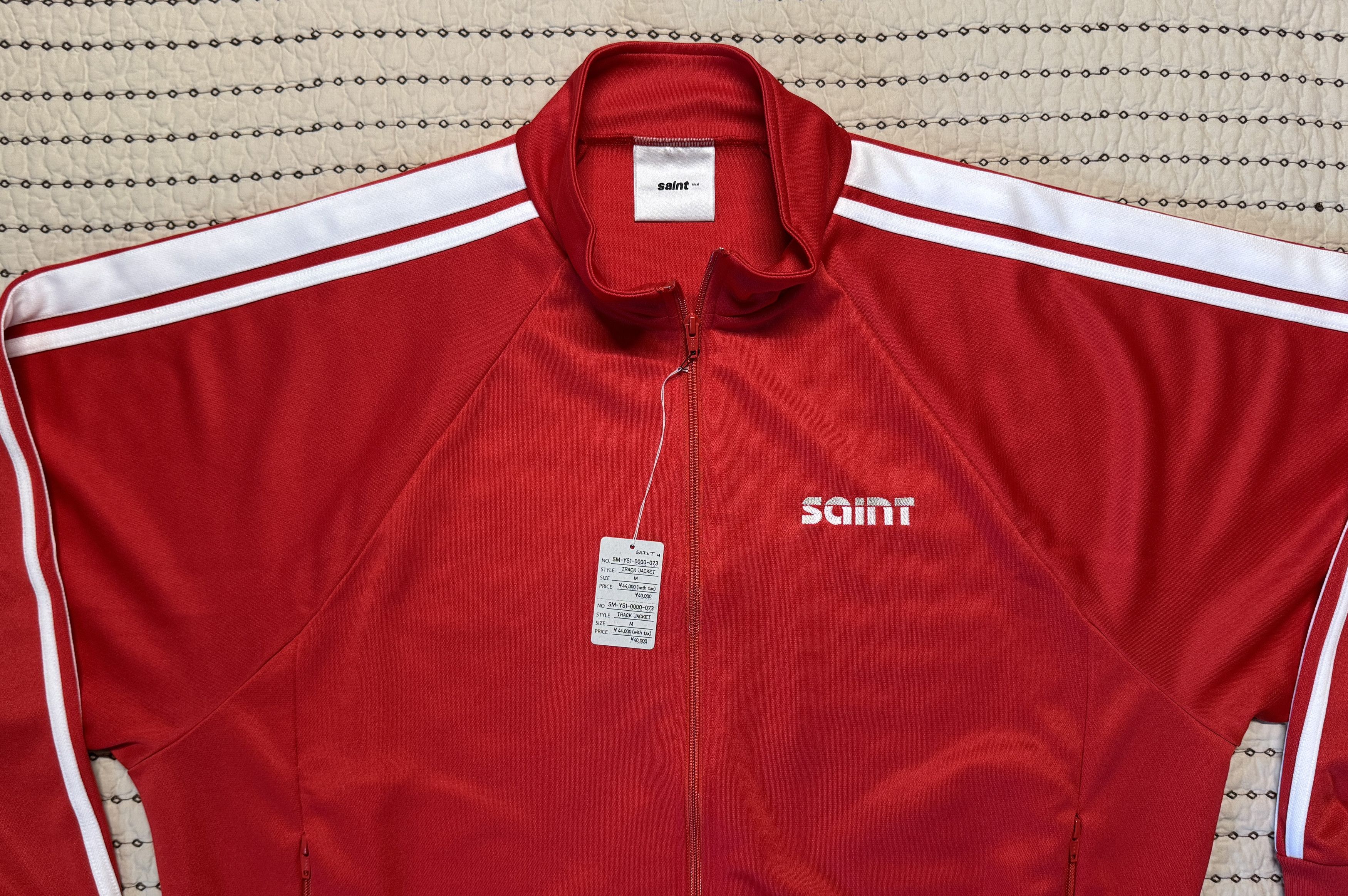 Saint Michael SAINT MXXXXXX SAINT MICHAEL - TRACK JACKET RED MEDIUM SM073 Size US M / EU 48-50 / 2 - 5 Thumbnail