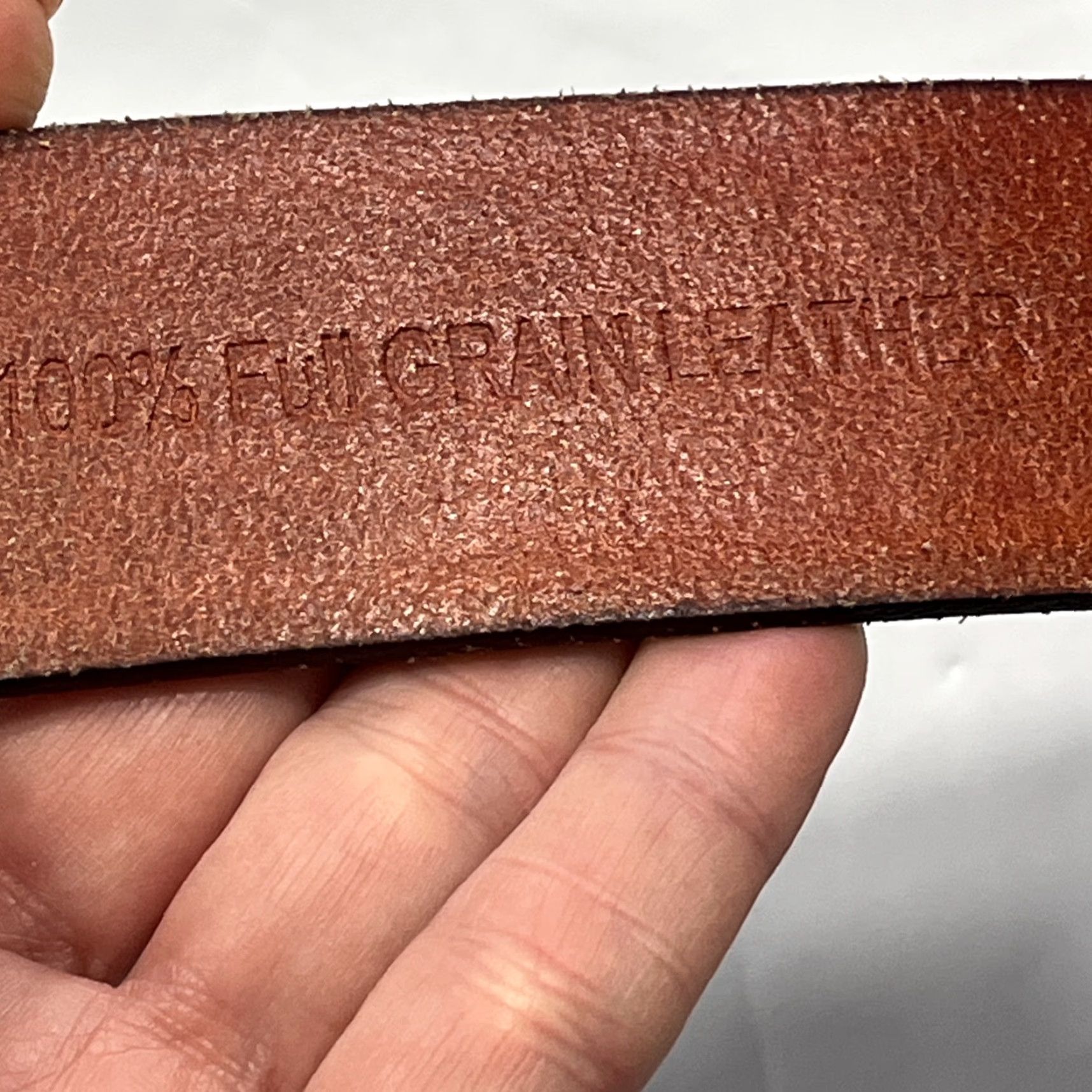 Vintage VINTAGE Western 3D Embossed LEATHER BELT 35-40” Silver Buckle Unisex Adults Brown 1.5” Leather Belt Buckle Western 50/120 Genuine Leather Handmade Size ONE SIZE - 6 Thumbnail
