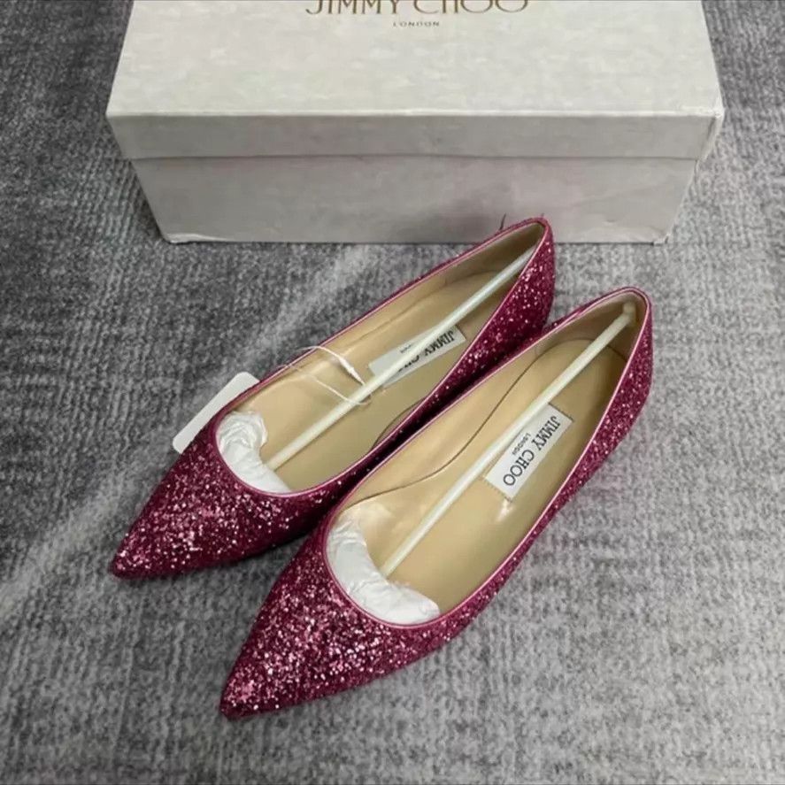 Jimmy Choo Jimmy Choo Flats 38.5 Size US 8 / IT 38 - 1 Thumbnail
