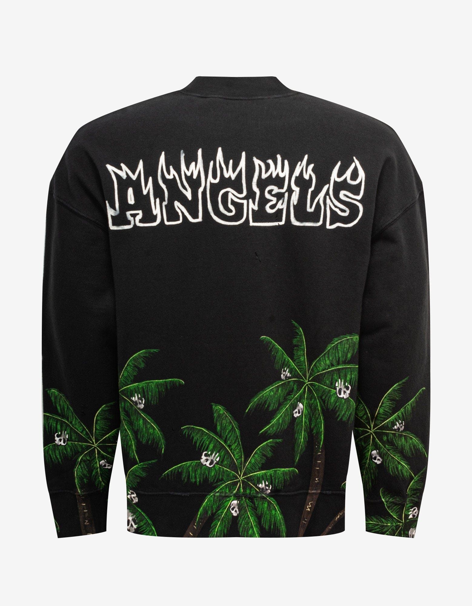 Palm Angels Black Palms & Skull Sweatshirt Size US M / EU 48-50 / 2 - 2 Thumbnail