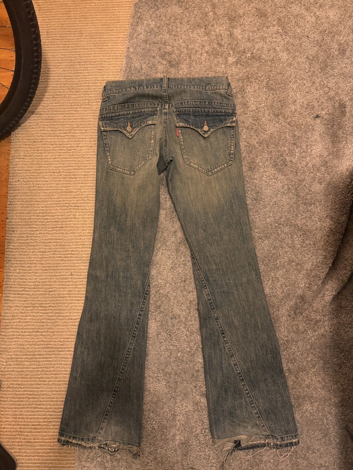 Tornado Mart Tornado Mart Blue Flares Size US 30 / EU 46 - 2 Thumbnail