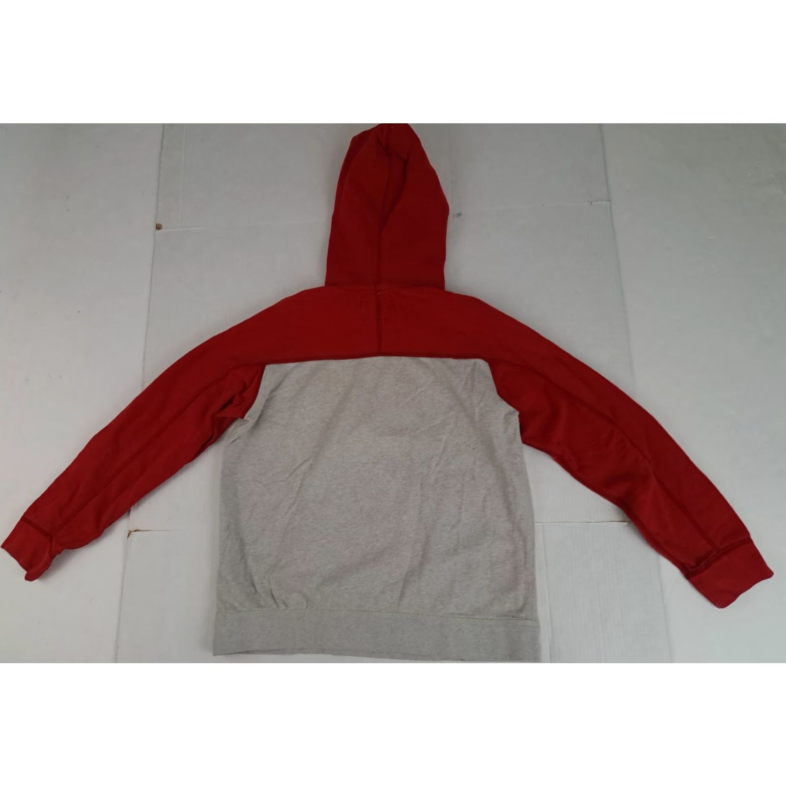 American Eagle Outfitters VINTAGE American Eagle Outfitters Hooded Sweatshirt Red & Grey Cotton LG Unisex Adults Sleeved Long Pullover Hoodie Winter Fall Spring 24in Size US L / EU 52-54 / 3 - 6 Thumbnail