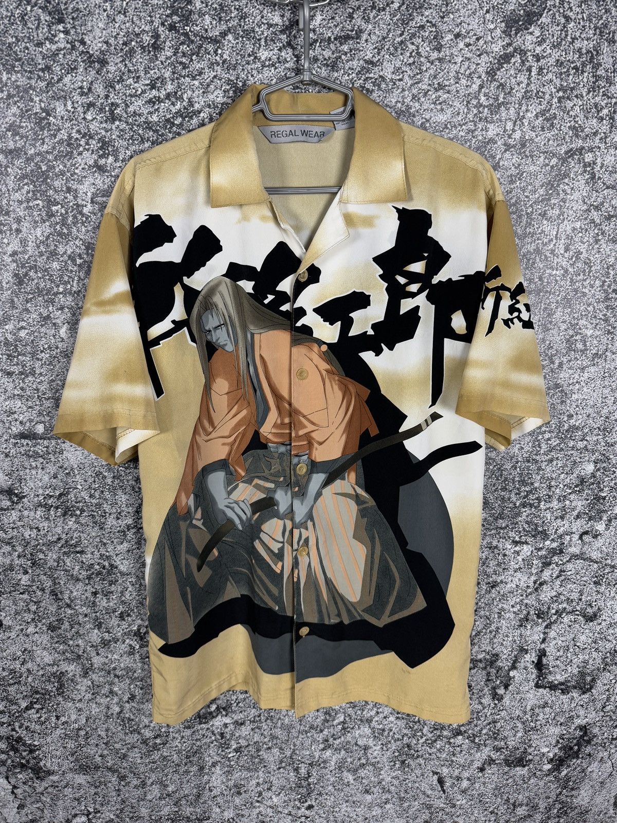 Japanese Brand Anime Japanese Samurai Shirt Multicolor Regal Wear Size M Size US M / EU 48-50 / 2 - 1 Thumbnail