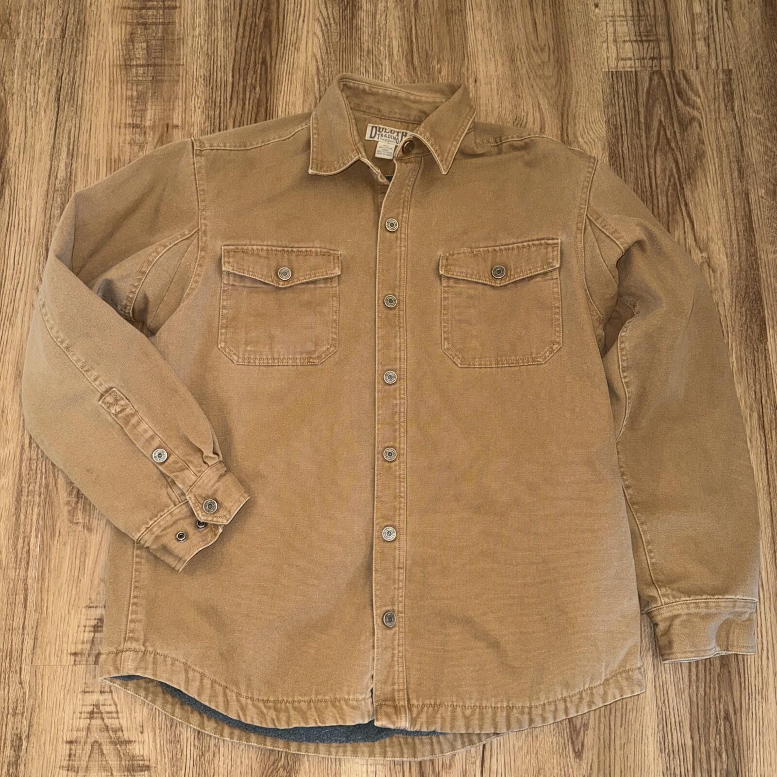Duluth Trading Company Duluth Trading Hangar Bender Fire Hose Canvas Jacket Lined Size US L / EU 52-54 / 3 - 3 Thumbnail