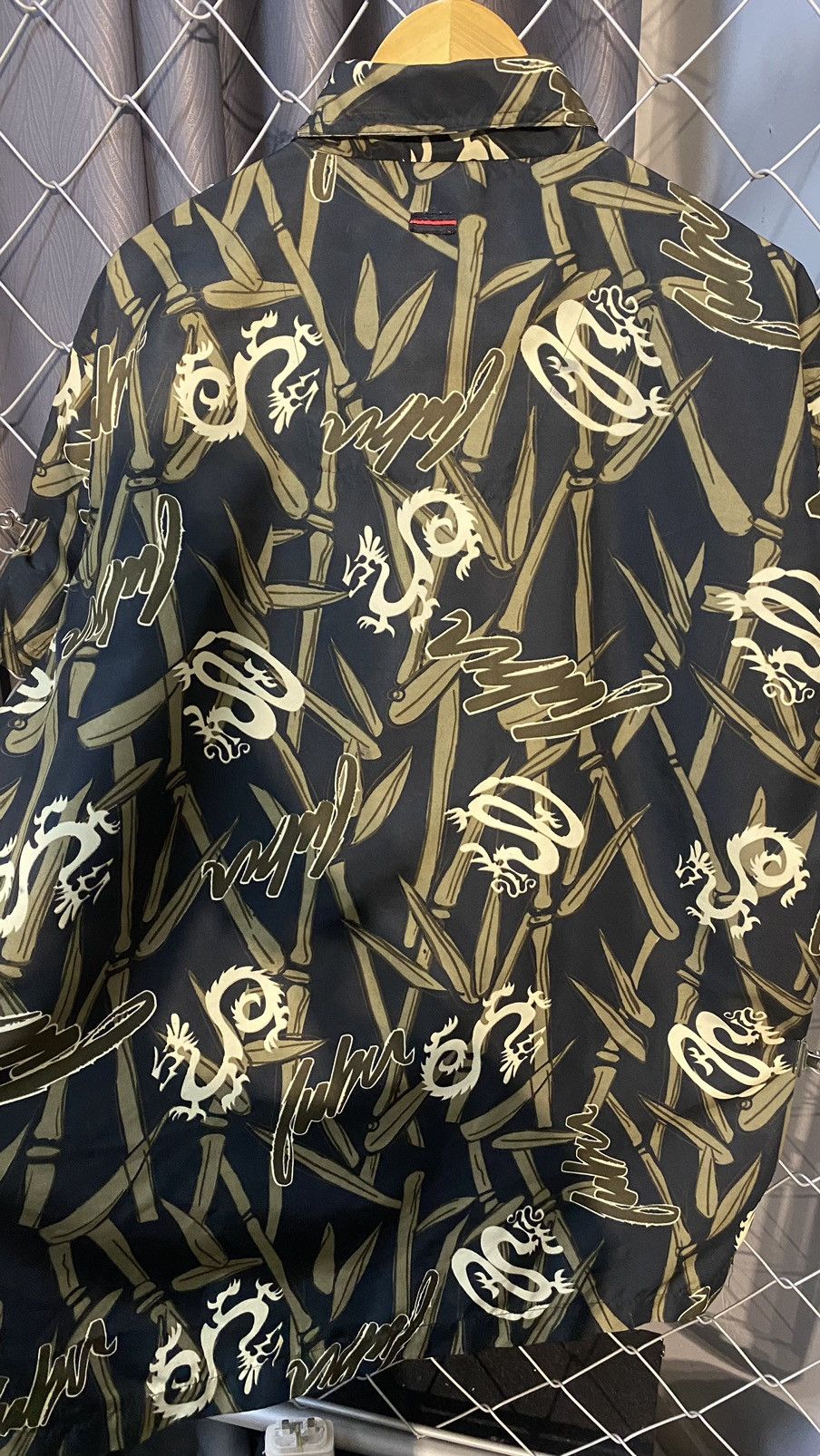 Fubu × Japanese Brand × Vintage FUBU AOP DRAGON SHIRT BUTTON UP RAYON LARGE Size US L / EU 52-54 / 3 - 3 Thumbnail