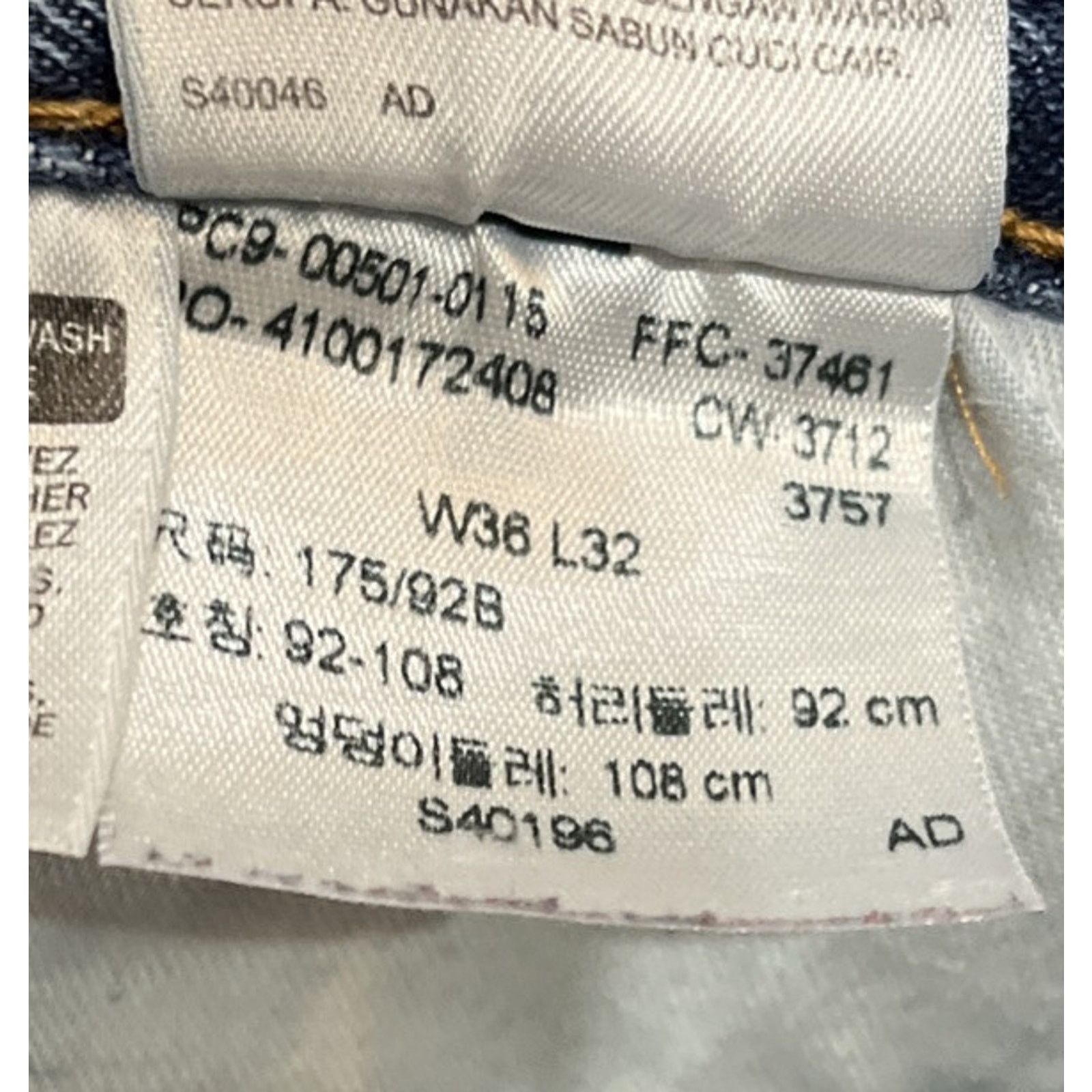 Levi's Levi's 501's Light Washed Distressed Men's Button Fly 36XL32 Size US 36 / EU 52 - 5 Thumbnail