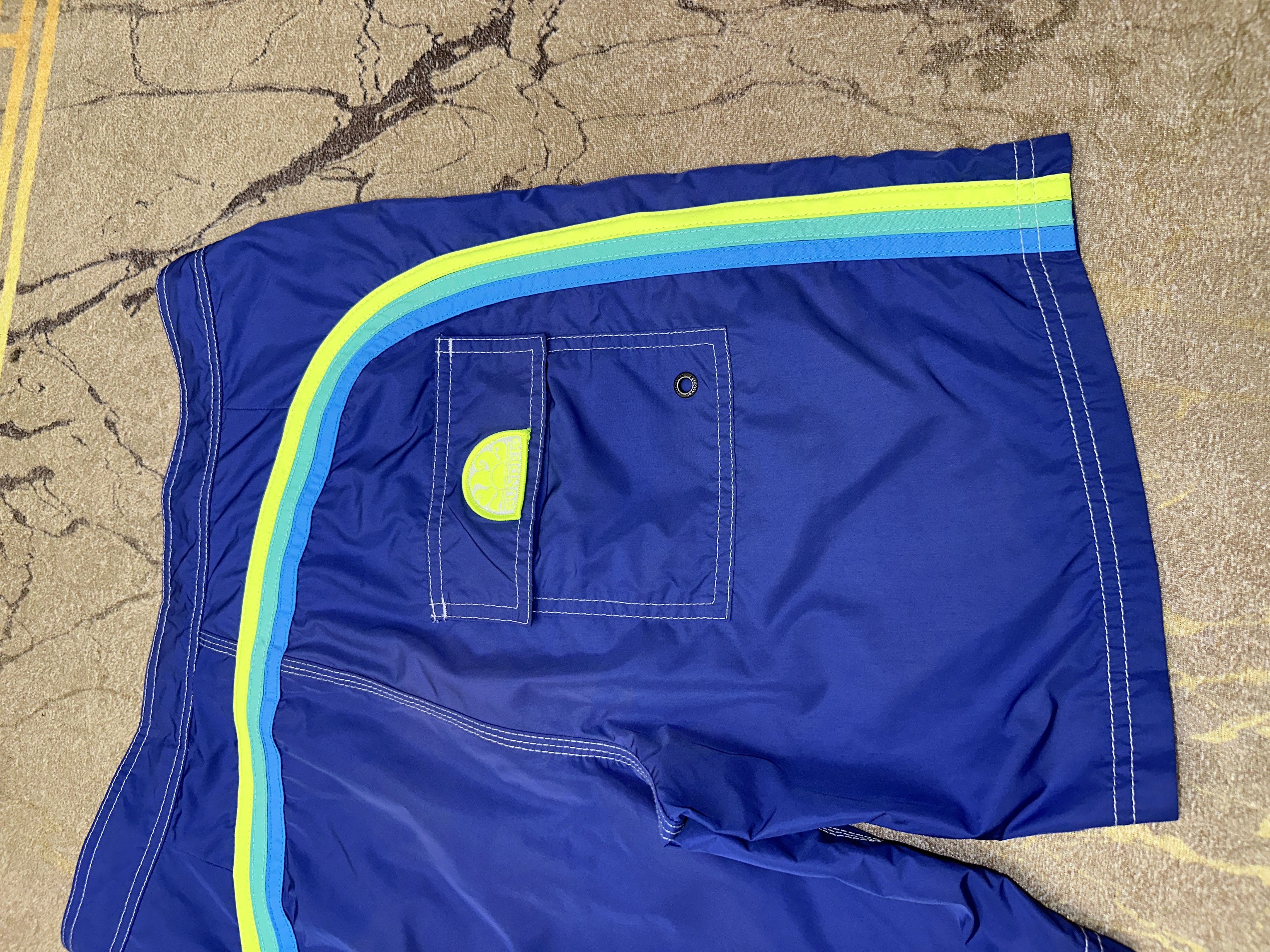 Sundek Sundek 31 Long Beach Board Shorts Trunks Bath Suit Size 31 S Size US 31 - 6 Thumbnail