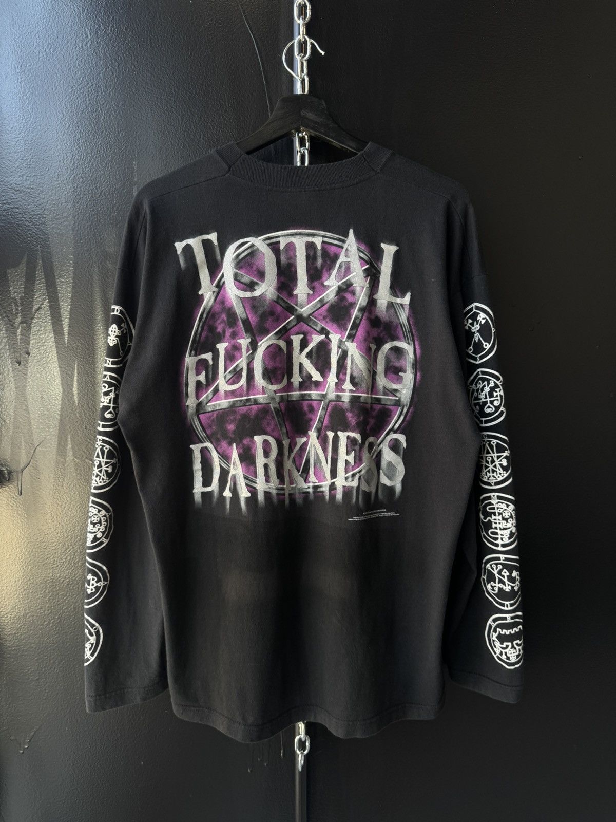 Vintage RARE Vintage Cradle of filth “Total Fucking Darkness” Size US L / EU 52-54 / 3 - 1 Thumbnail