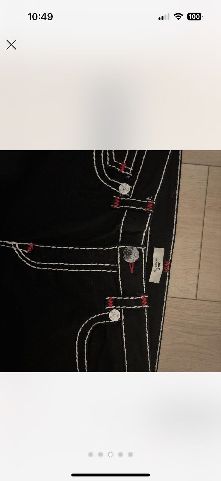 True Religion jeoy mid rise flare jean Size 25" / US 0 / IT 36 - 1 Thumbnail