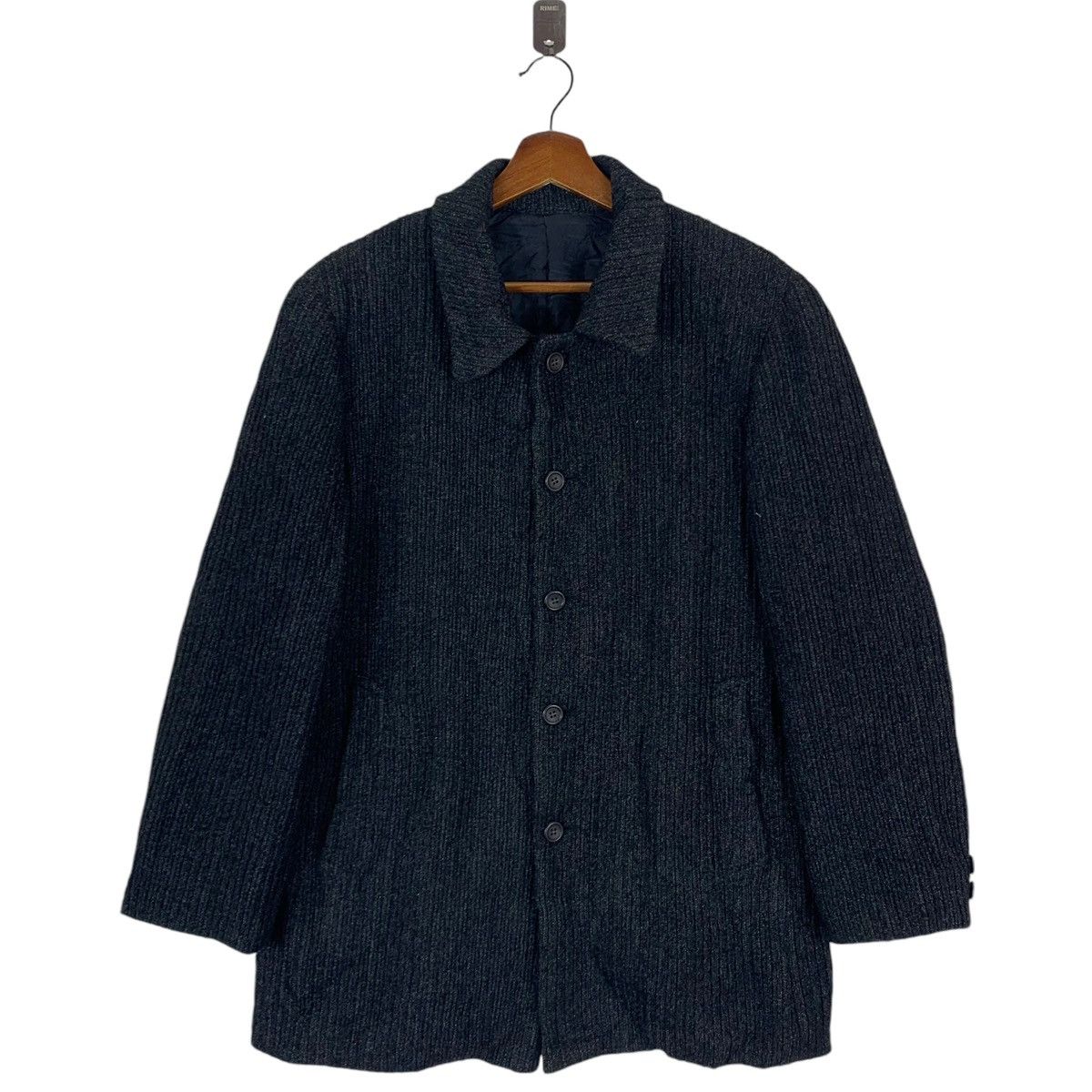 Tete Homme × Vintage VINTAGE TETE HOMME KATOH KAZUTAKA ISSEY MIYAKE BUTTON JACKET Size US M / EU 48-50 / 2 - 1 Thumbnail