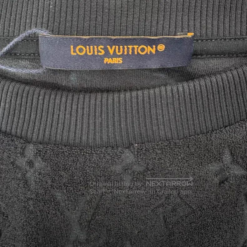 Louis Vuitton Louis Vuitton FW25 Pre-Fall Collection Navy Blue Round Nec Size US XL / EU 56 / 4 - 3 Thumbnail