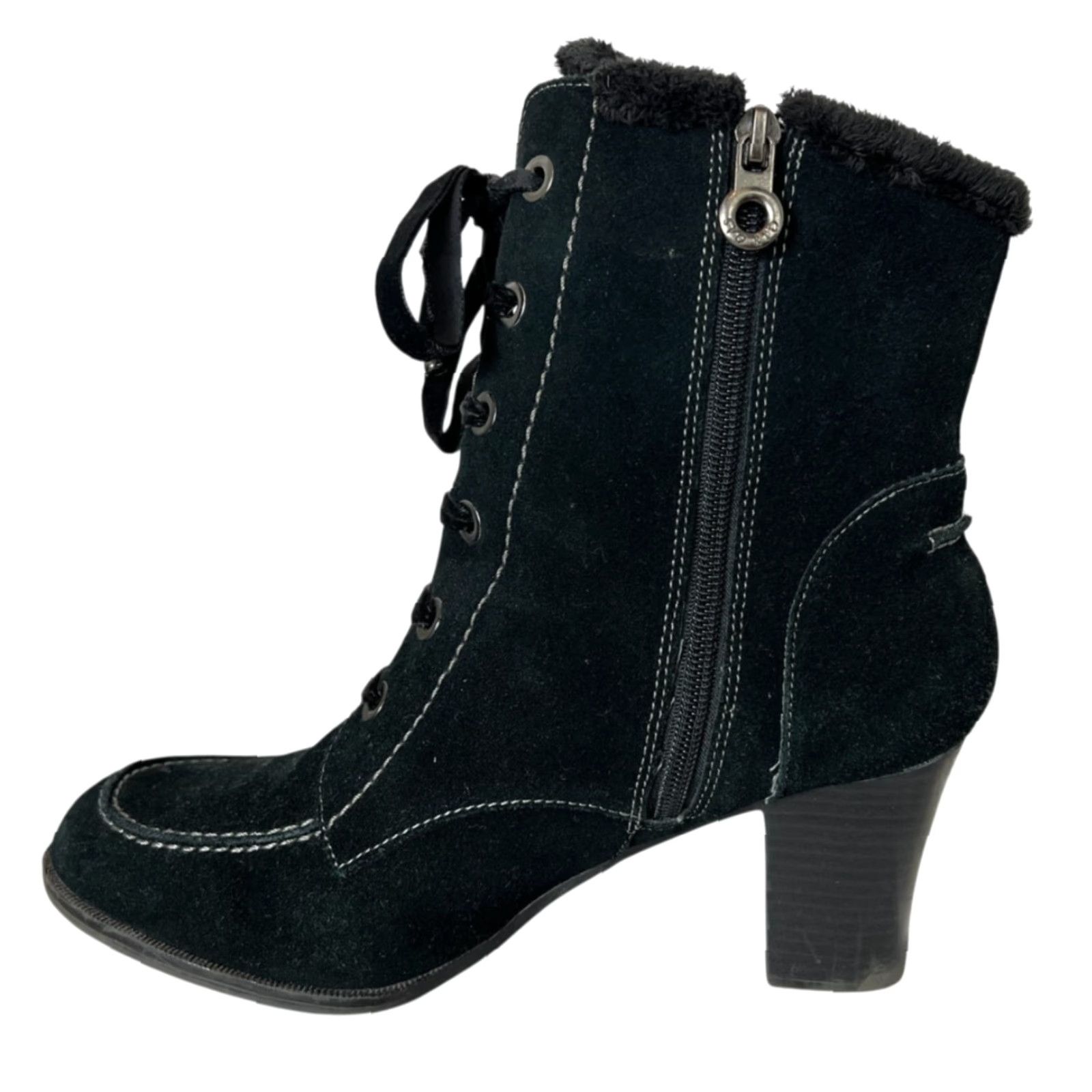 Vintage Sporto Womens Winter Boots Size 10 Mid Calf Waterproof