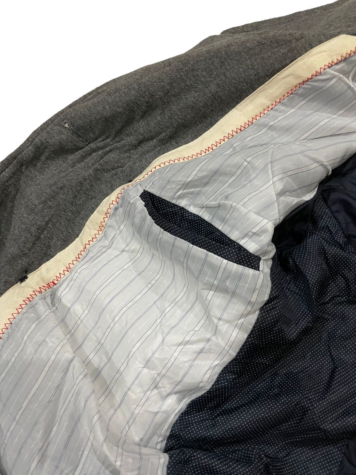Zara Zara Man Denim Couture Sherpa Coat Jacket Size US M / EU 48-50 / 2 - 16 Thumbnail