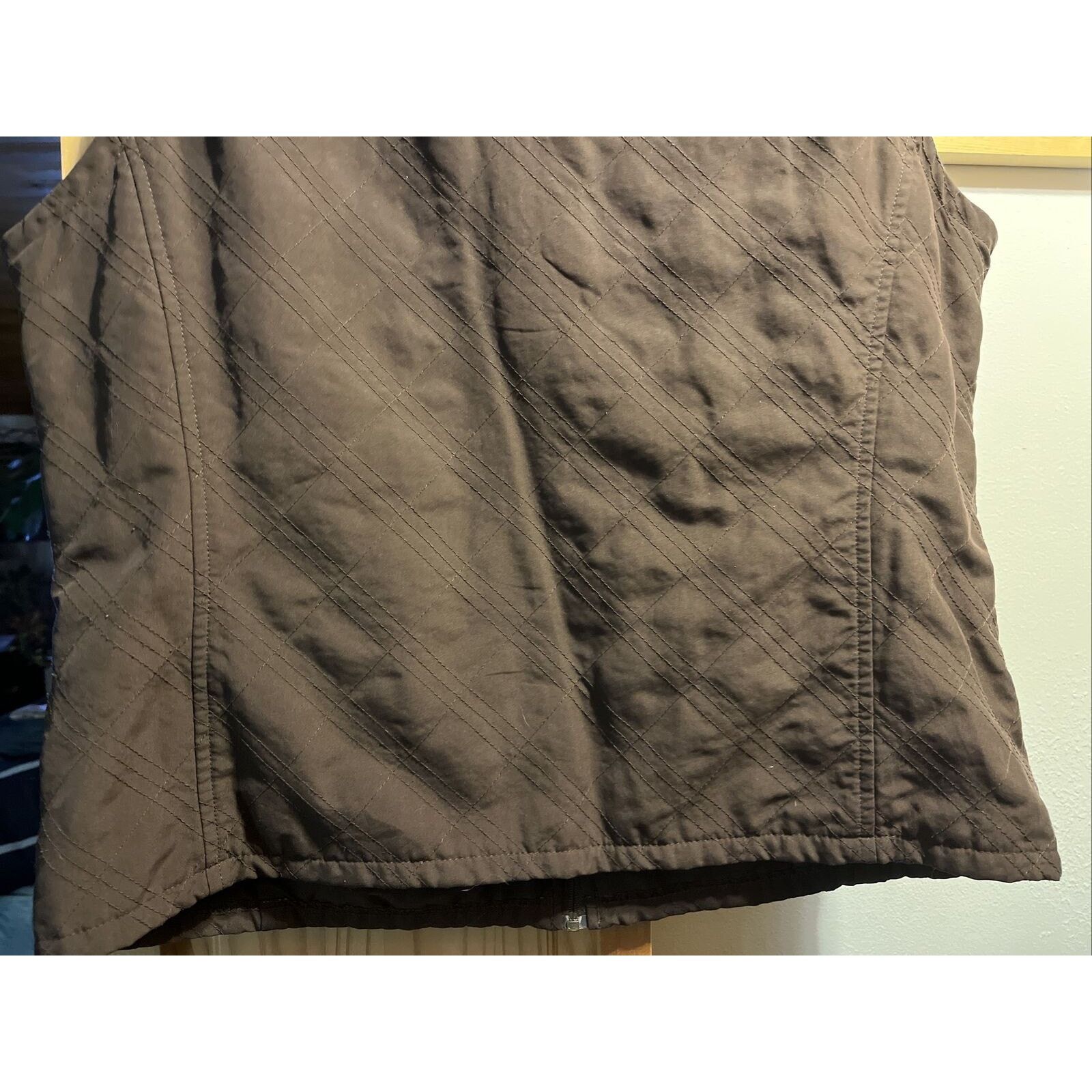 Columbia Columbia Women’s L Brown Full Zip Sleeveless Polyester Vest Size L / US 10 / IT 46 - 9 Thumbnail