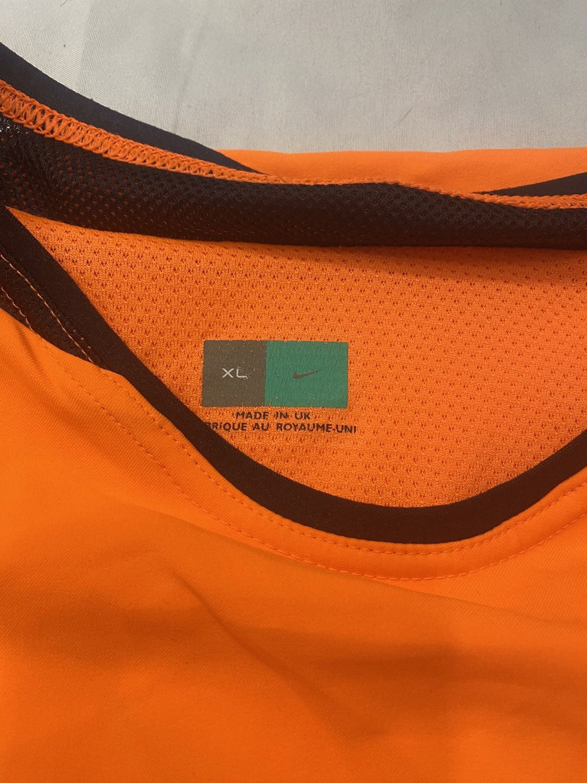 Nike Nike Netherlands Match Issue Shirt vs Argentina 2003 Size US XL / EU 56 / 4 - 13 Thumbnail