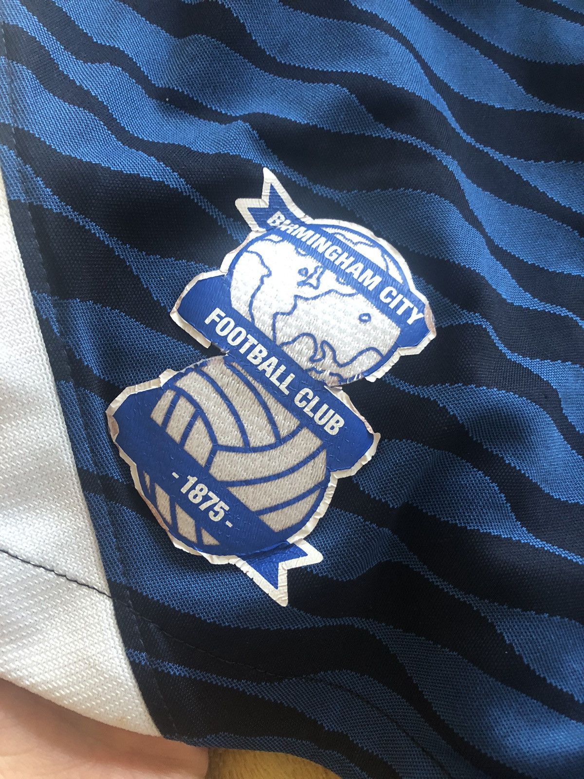 Nike RARE BIRMINGHAM CITY FOOTBALL SOCCER SHORTS Size US 30 / EU 46 - 3 Thumbnail