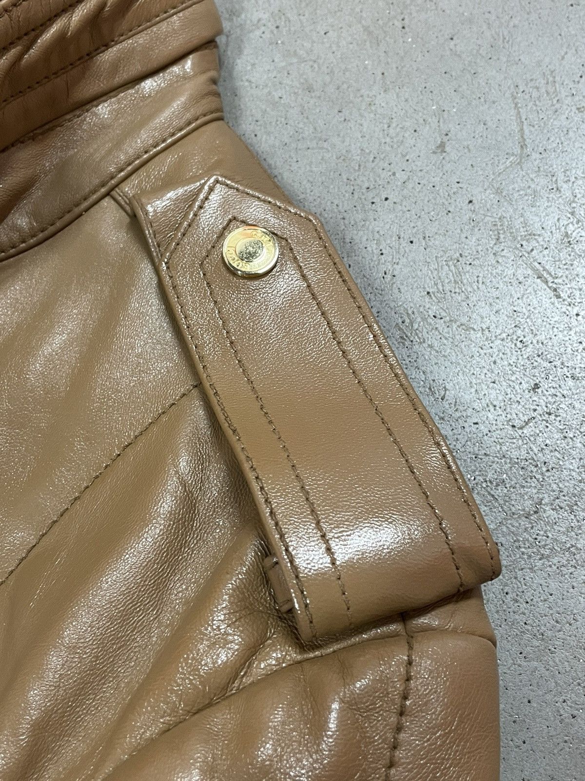 Gucci Runway Opening Fall2000-2001 Gucci Leather Jacket Size US M / EU 48-50 / 2 - 6 Thumbnail