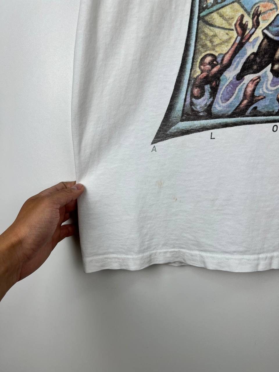 Vintage Nike Alonzo 90s Basketball vintage t-shirts size XL Size US XL / EU 56 / 4 - 9 Thumbnail