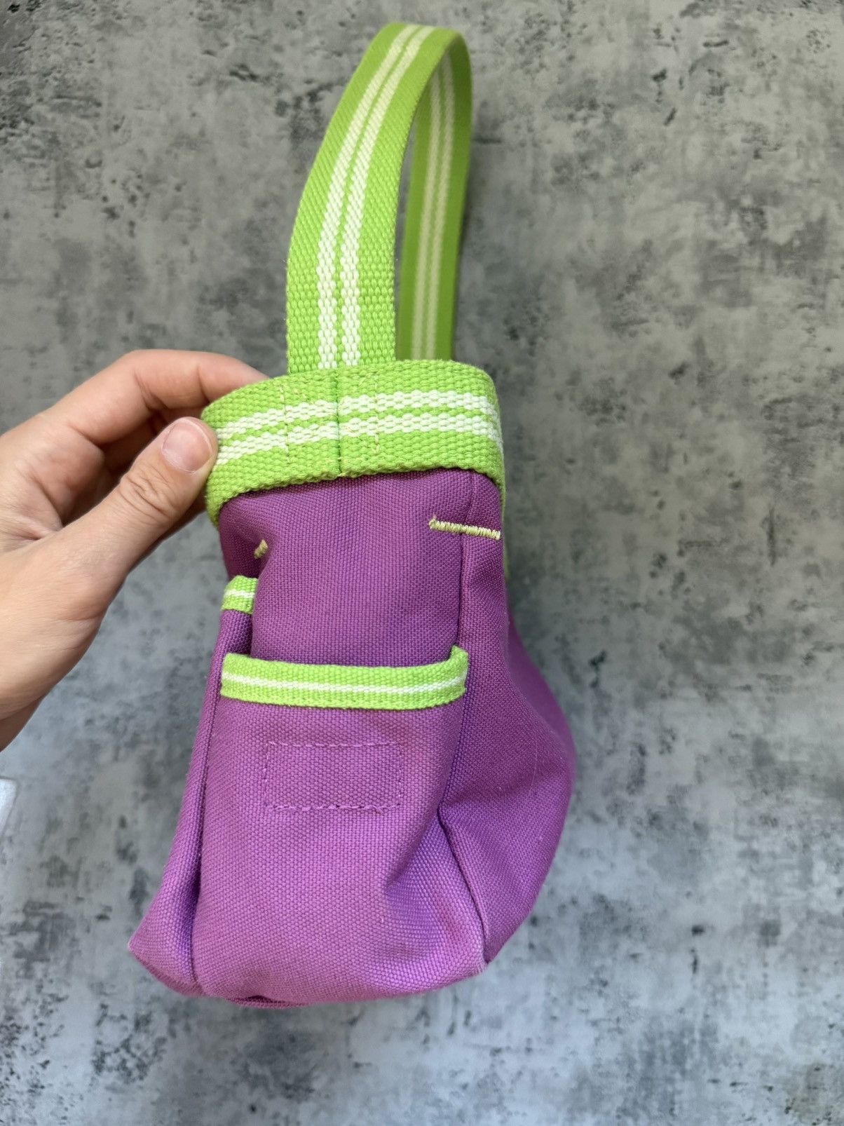 Diesel Diesel Vintage Purple Shoulder Cargo Bag Y2K Rare Size ONE SIZE - 8 Thumbnail