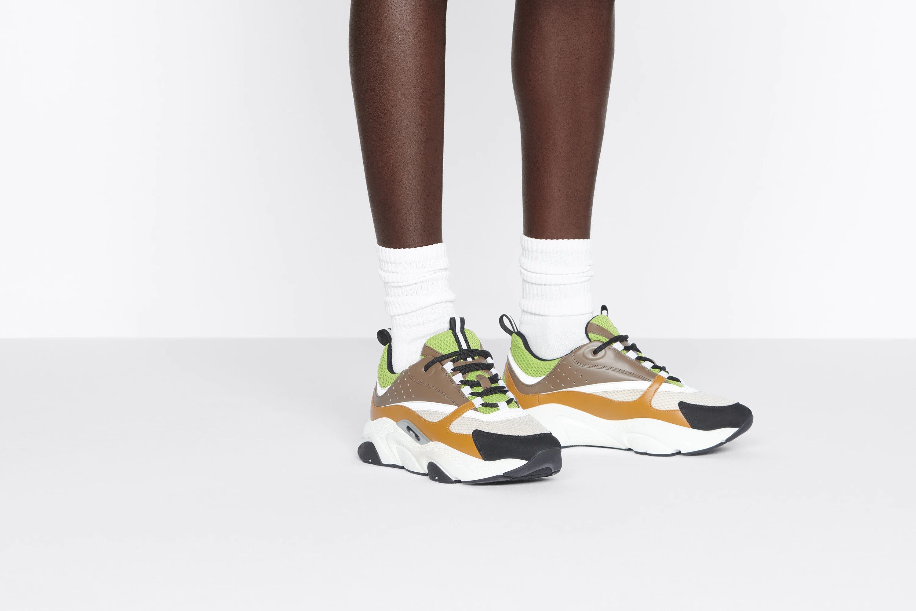Dior B22 Calfskin Trainers in Multicolor Size US 8 / EU 41 - 6 Thumbnail