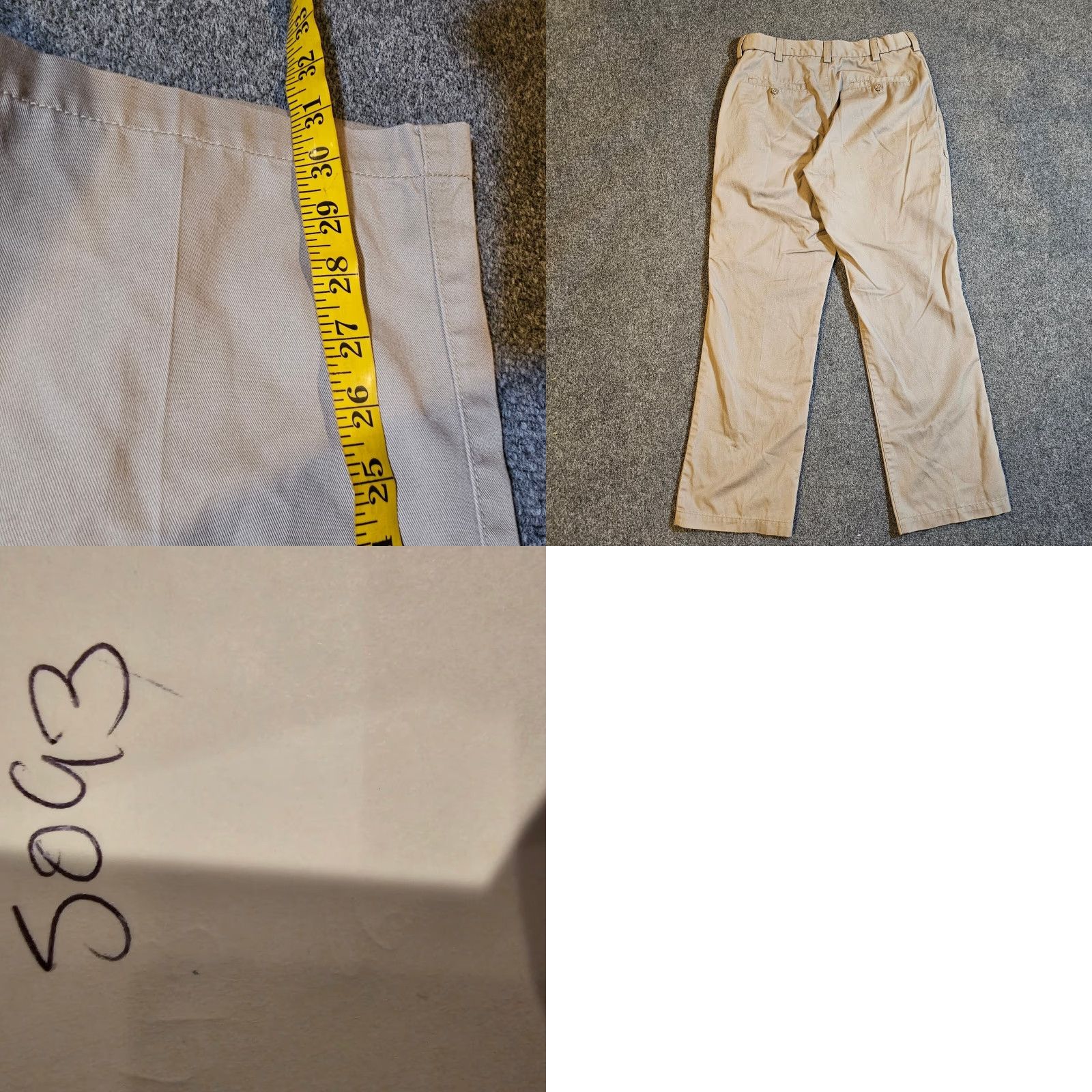 Vintage VINTAGE 5.11 Tactical Pant Mens 32x32 Beige Cargo PDU Ripstop Utility Pockets Outdoors Size US 32 / EU 48 - 8 Thumbnail