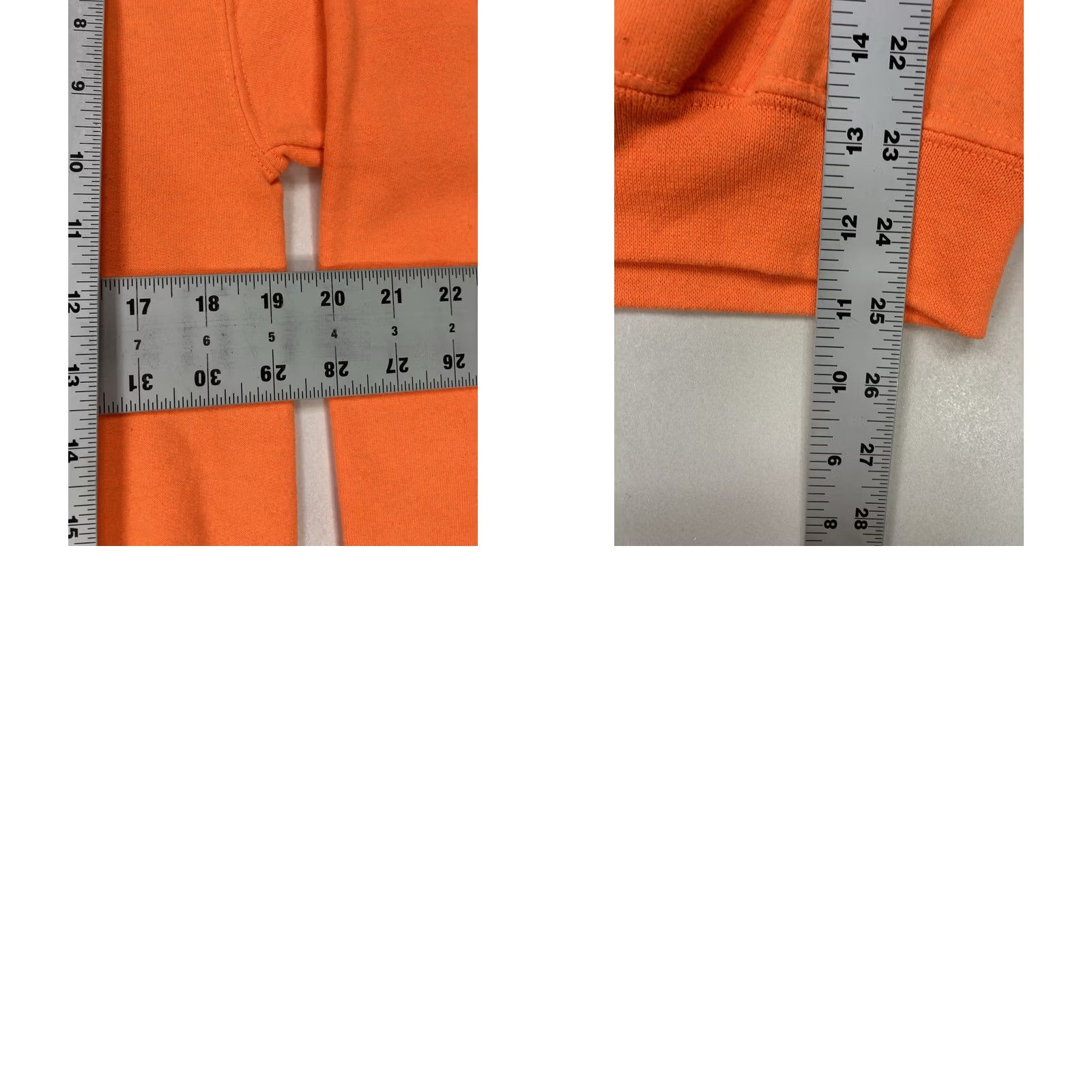 ESPIRIT Khalid Hoodie Women Small Orange Pullover Crew Neck Zipless Pullover Size S / US 4 / IT 40 - 8 Thumbnail