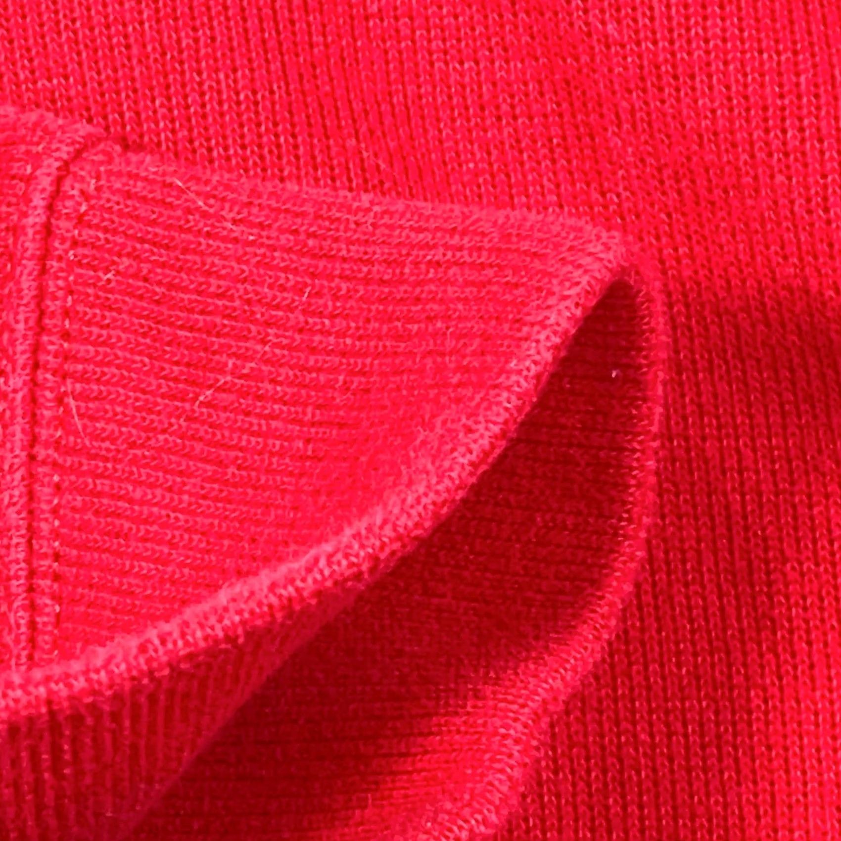 Polo Ralph Lauren VINTAGE Polo Ralph Lauren Sweater Mens XL Red 1/4 Zip Pullover Mock Neck Solid Knit ** Size US XL / EU 56 / 4 - 6 Thumbnail