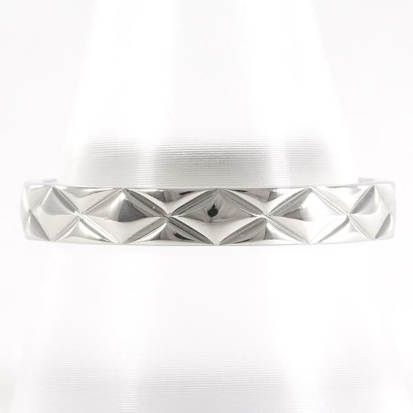 Chanel Chanel Chanel Matelasse PT950 Platinum Ring Metal Ring in Excellent Condition Size ONE SIZE - 1 Thumbnail