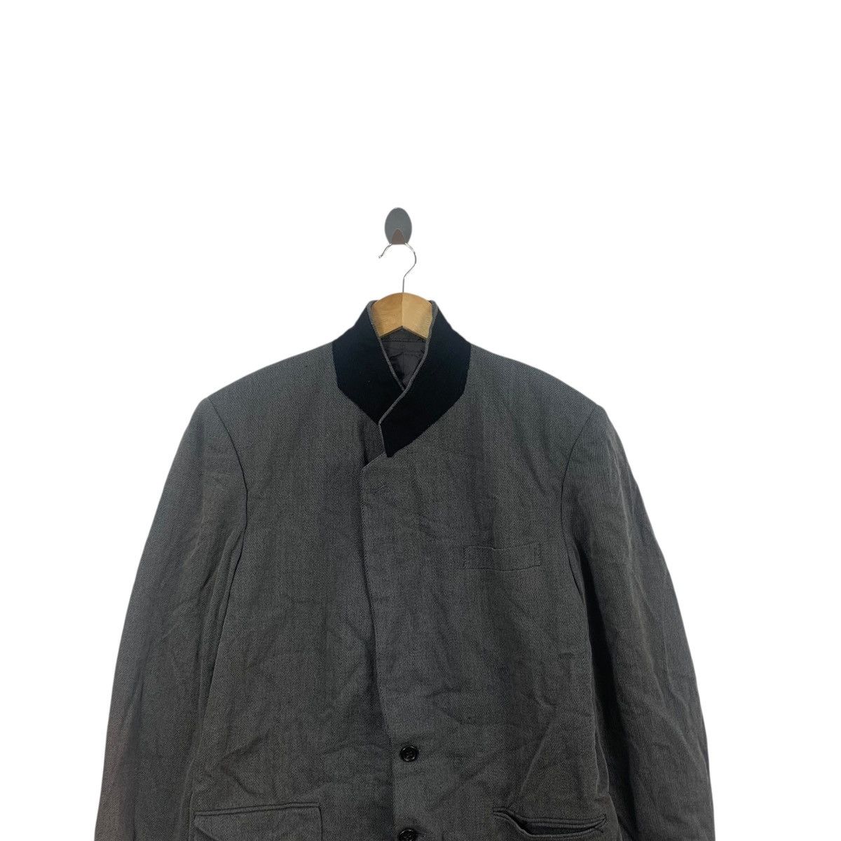 Comme des Garcons Vintage 1990 COMME DES GARCONS HOMME Blazer Coat Suit Formal Size 36S - 2 Thumbnail