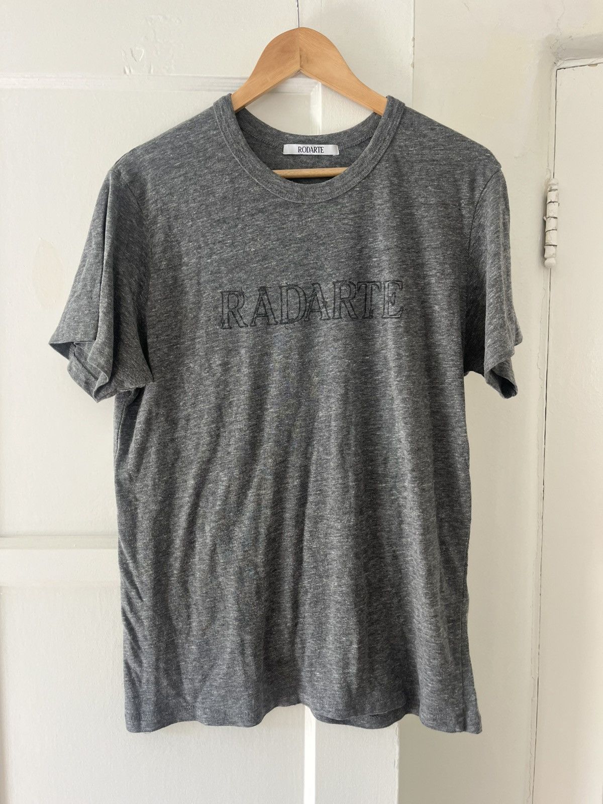 Rodarte “Radarte” barbed wire text tshirt Size US S / EU 44-46 / 1 - 1 Thumbnail