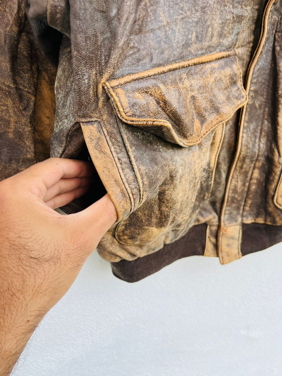 Japanese Brand × Vintage Vintage West Mac The Genuine Fashion Style Leather Jacket Size US L / EU 52-54 / 3 - 8 Thumbnail