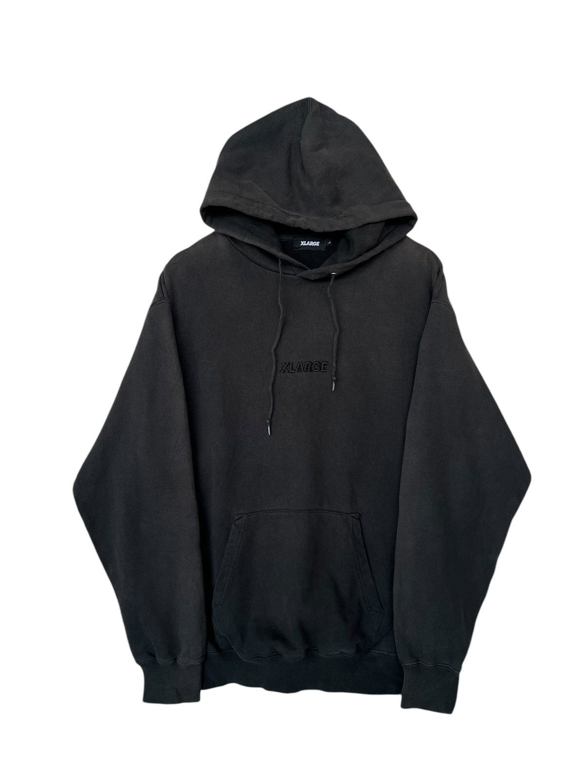 X-LARGE Vintage XLarge Black Baggy Hoodie Size US L / EU 52-54 / 3 - 1 Thumbnail