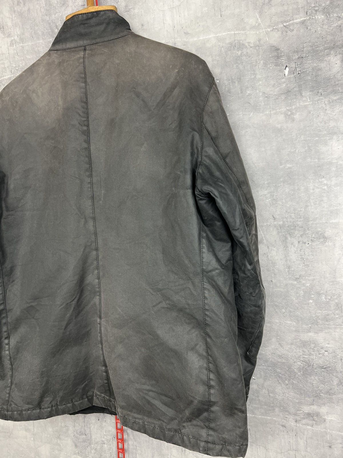 Barbour Barbour International Wax Jacket Men's Size L Black Bomber Size US L / EU 52-54 / 3 - 17 Thumbnail
