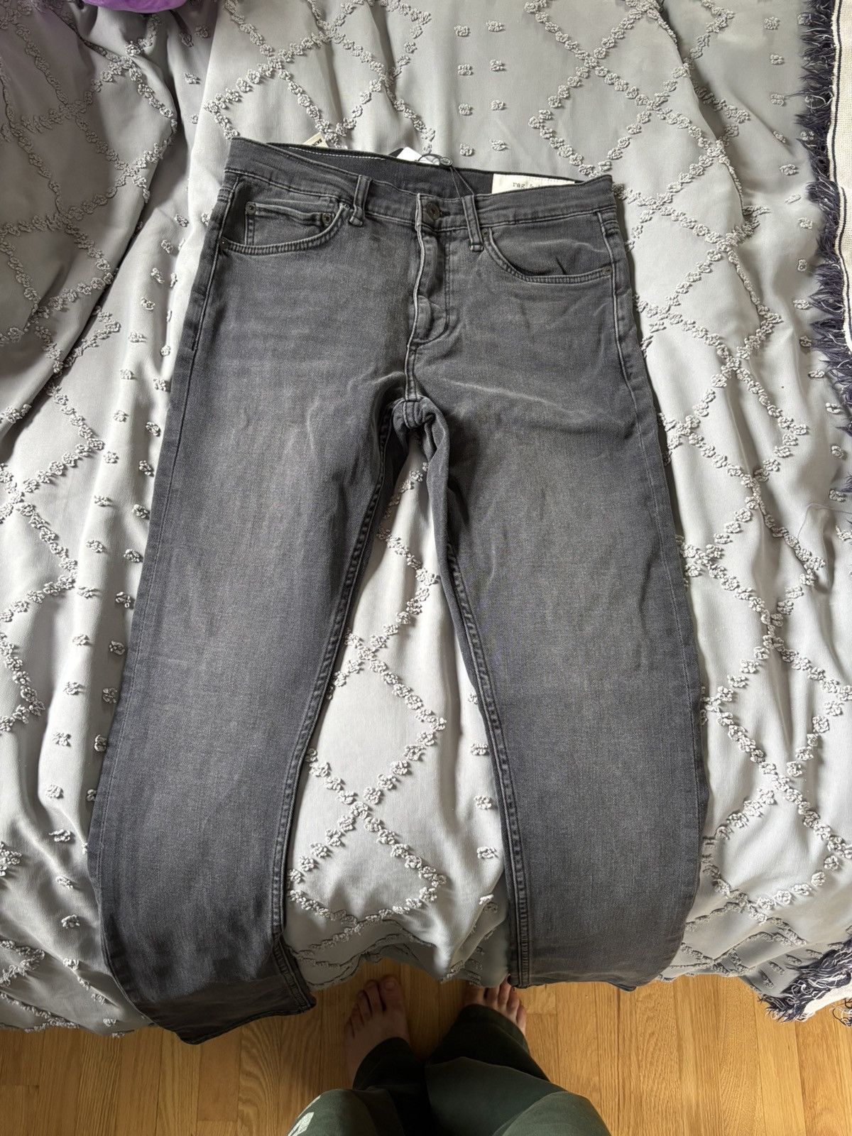 Rag & Bone Rag & Bone Jeans never worn Men skinny size 32/30 wash grey Size US 32 / EU 48 - 3 Thumbnail